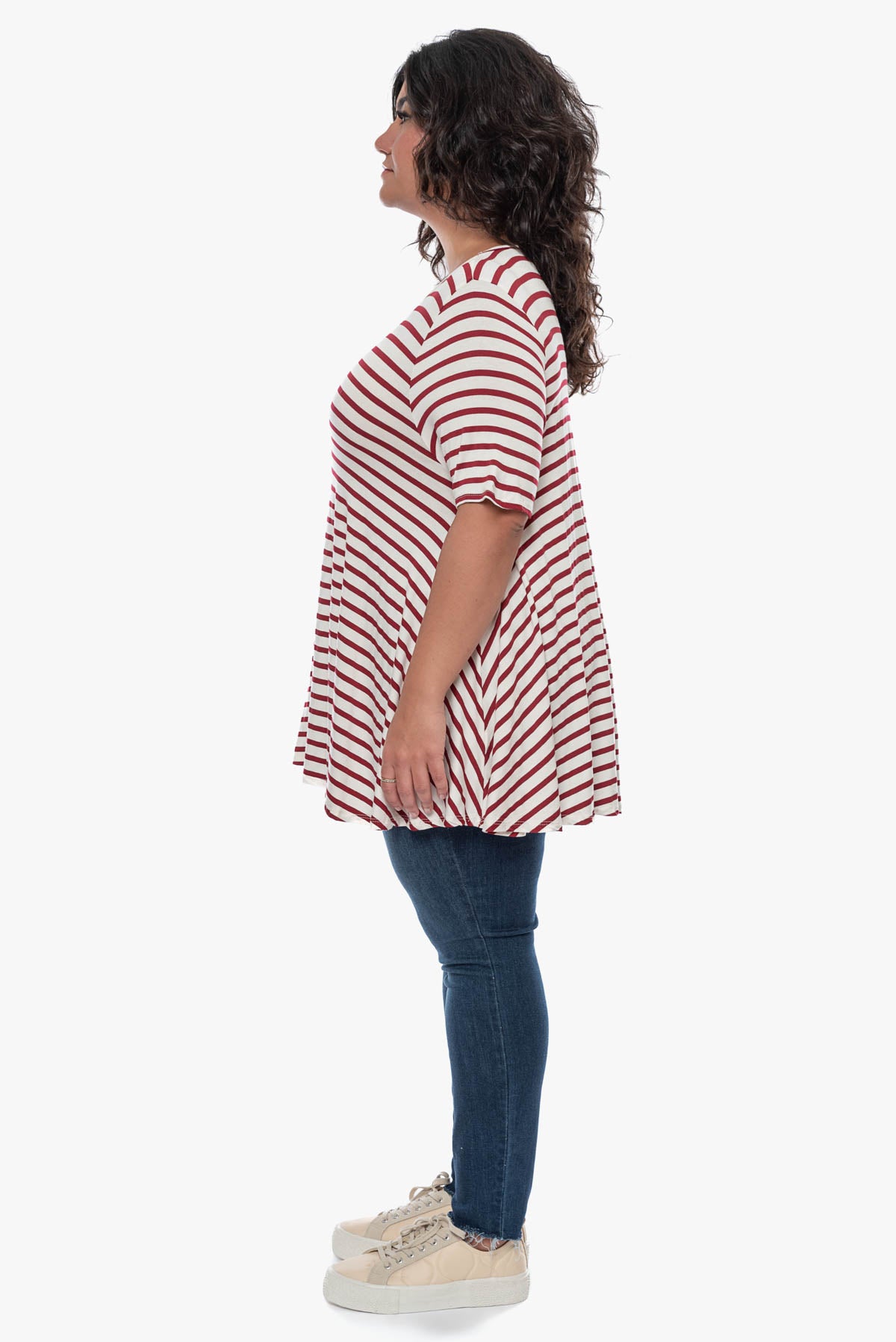 EMELDA striped top