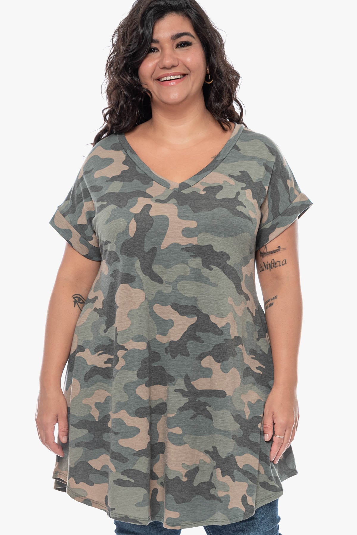 MACIE jersey tunic