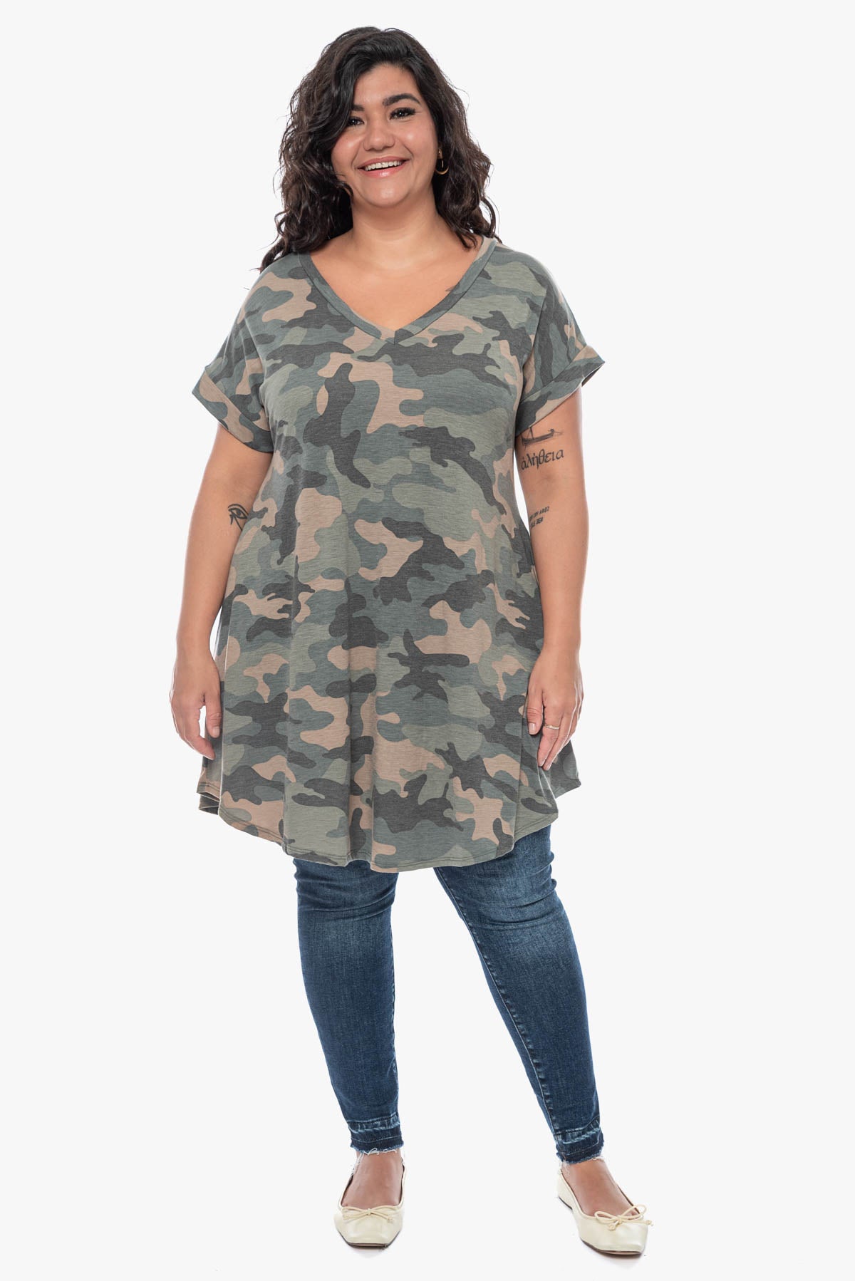 MACIE jersey tunic