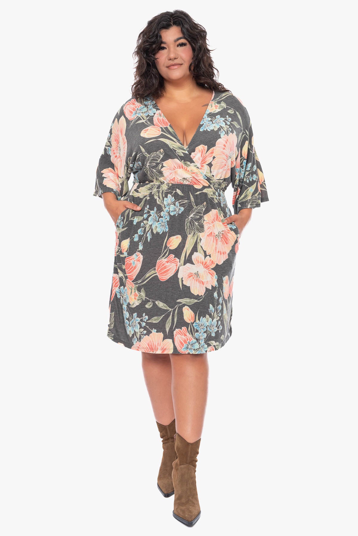 HANNAH wrap dress
