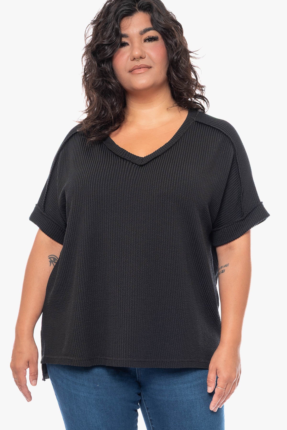 KEANA hi-low top