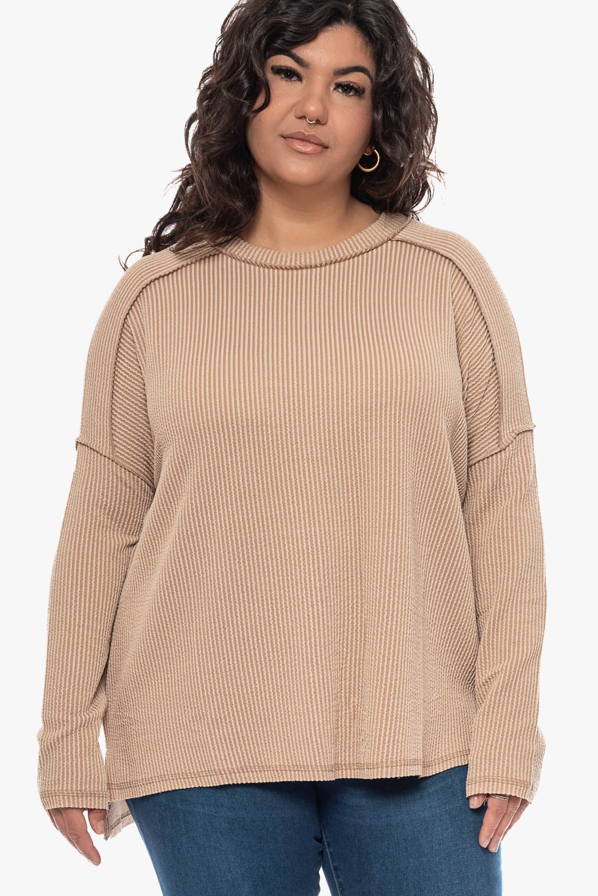 LEAH long-sleeve top