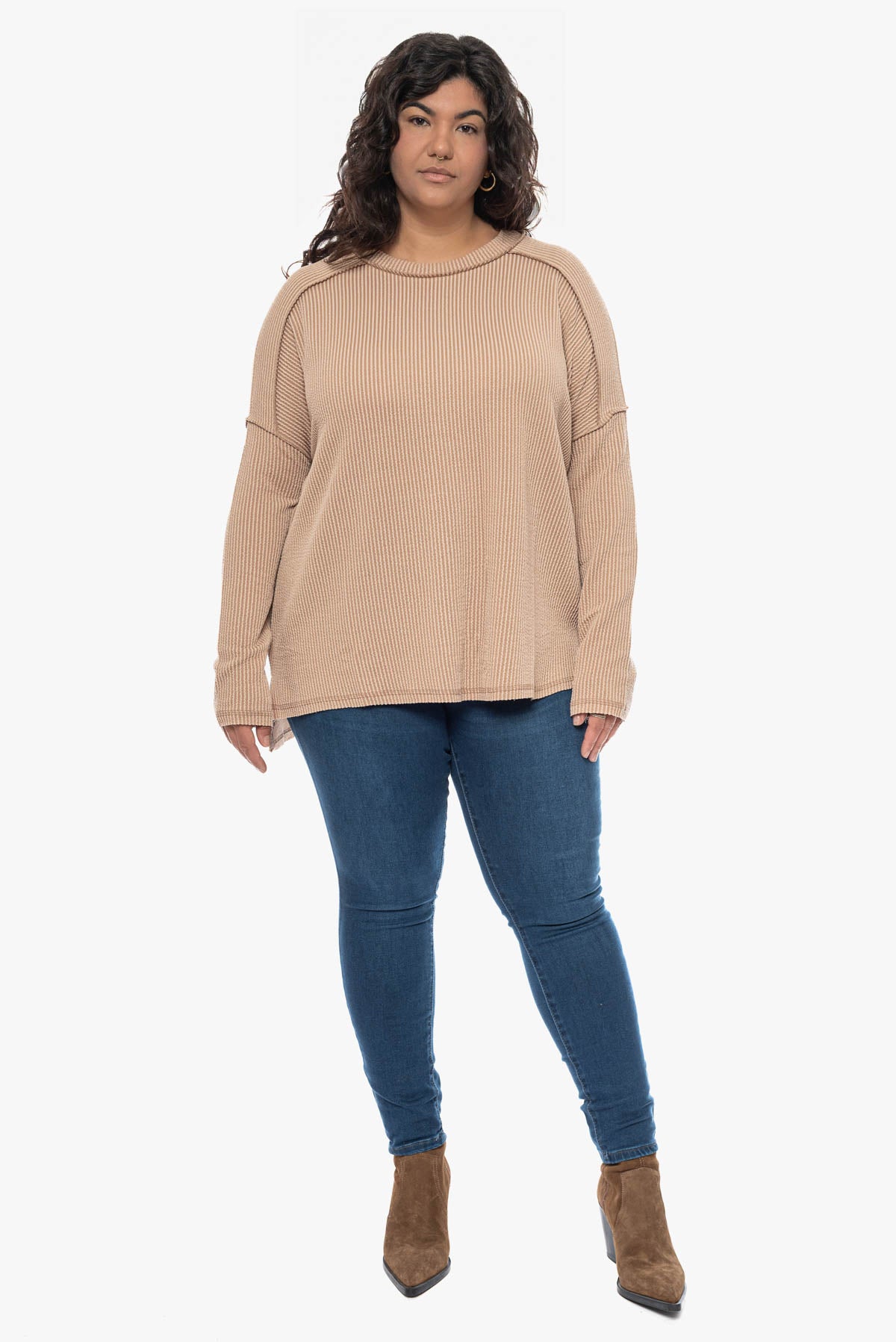 LEAH long-sleeve top
