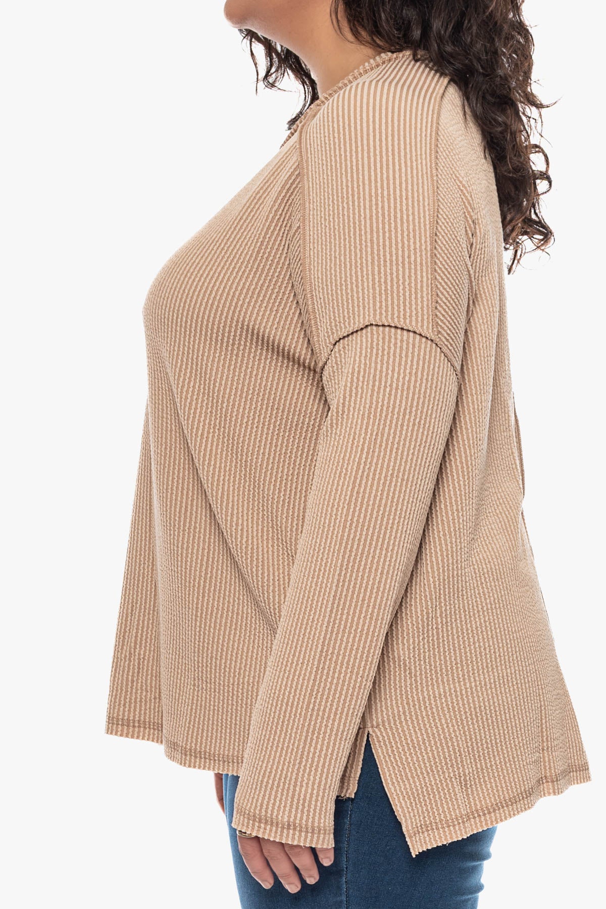 LEAH long-sleeve top