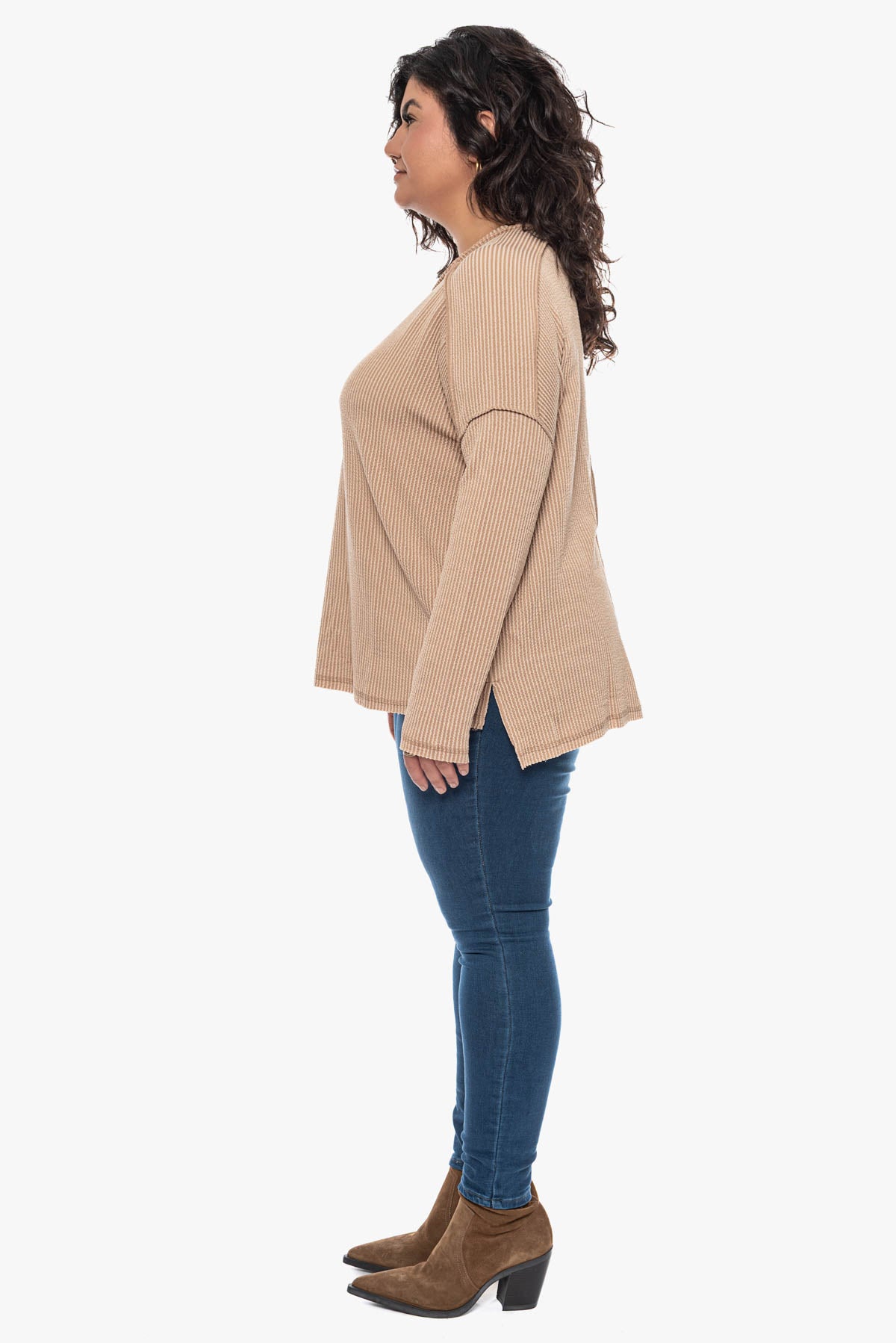 LEAH long-sleeve top