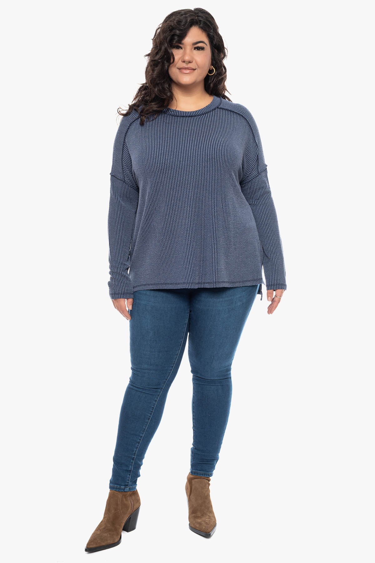 LEAH long-sleeve top