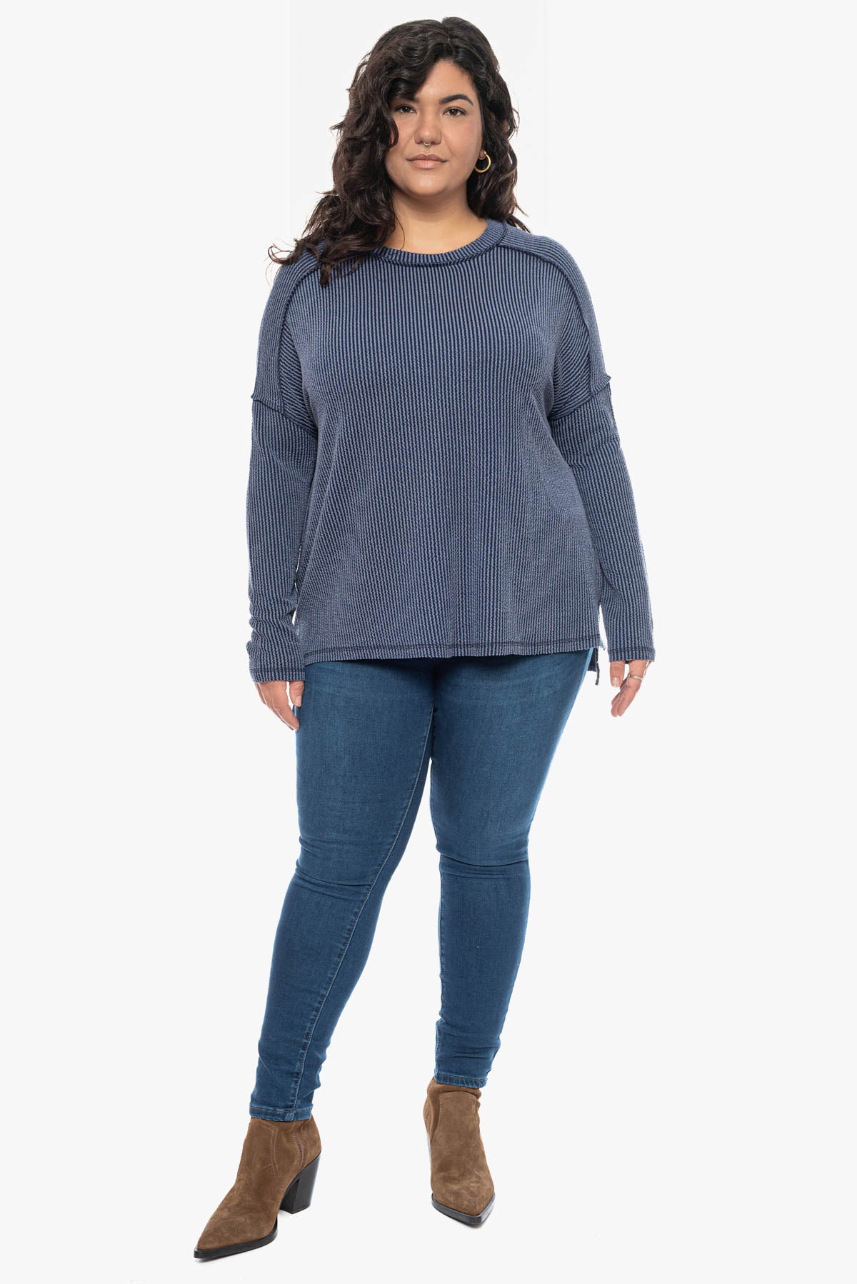 LEAH long-sleeve top