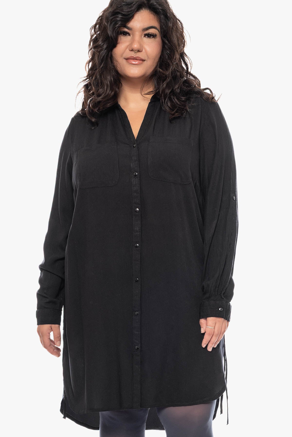 JEAN long tunic