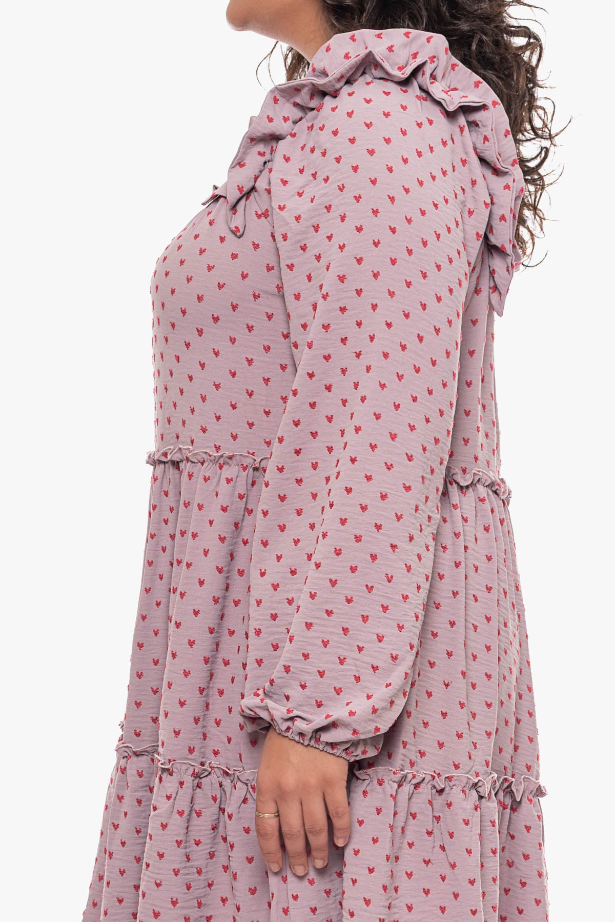 ALINA tiered dress