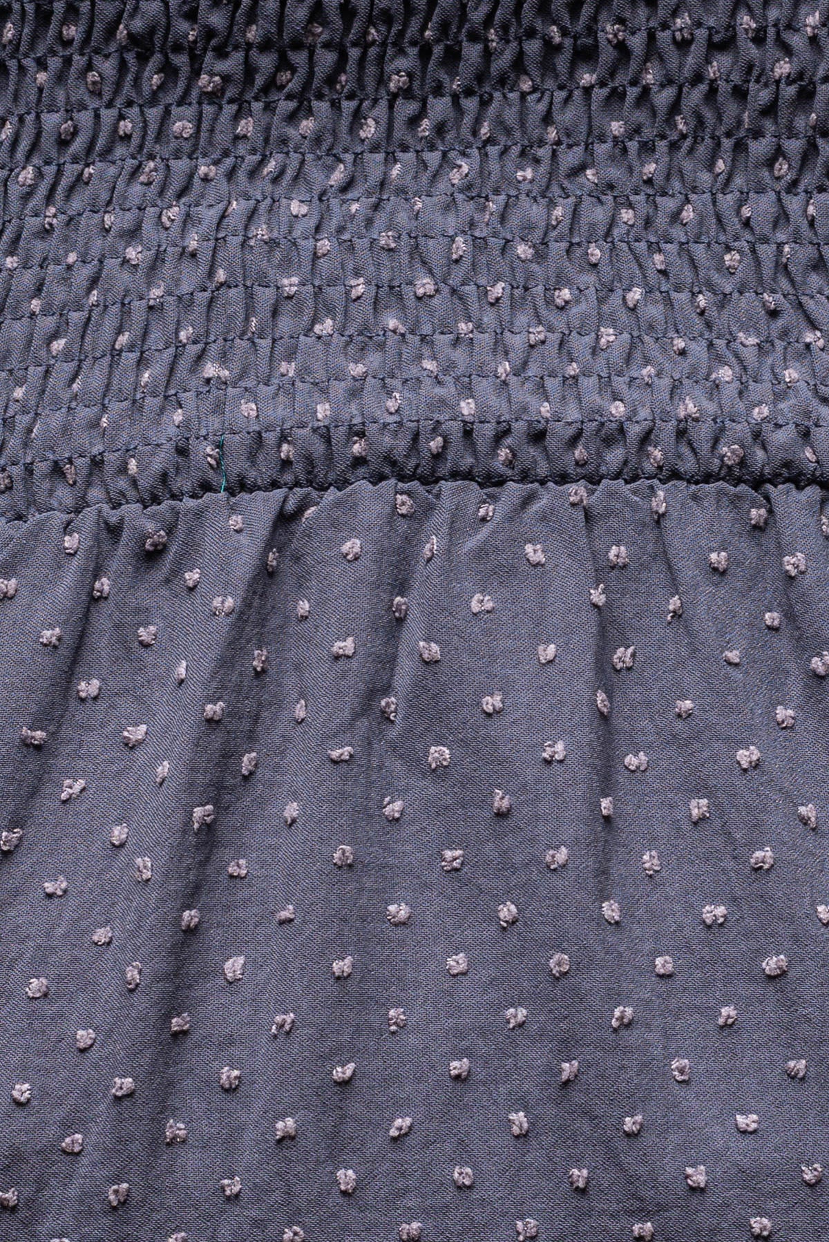 DALE ruffle smocked blouse