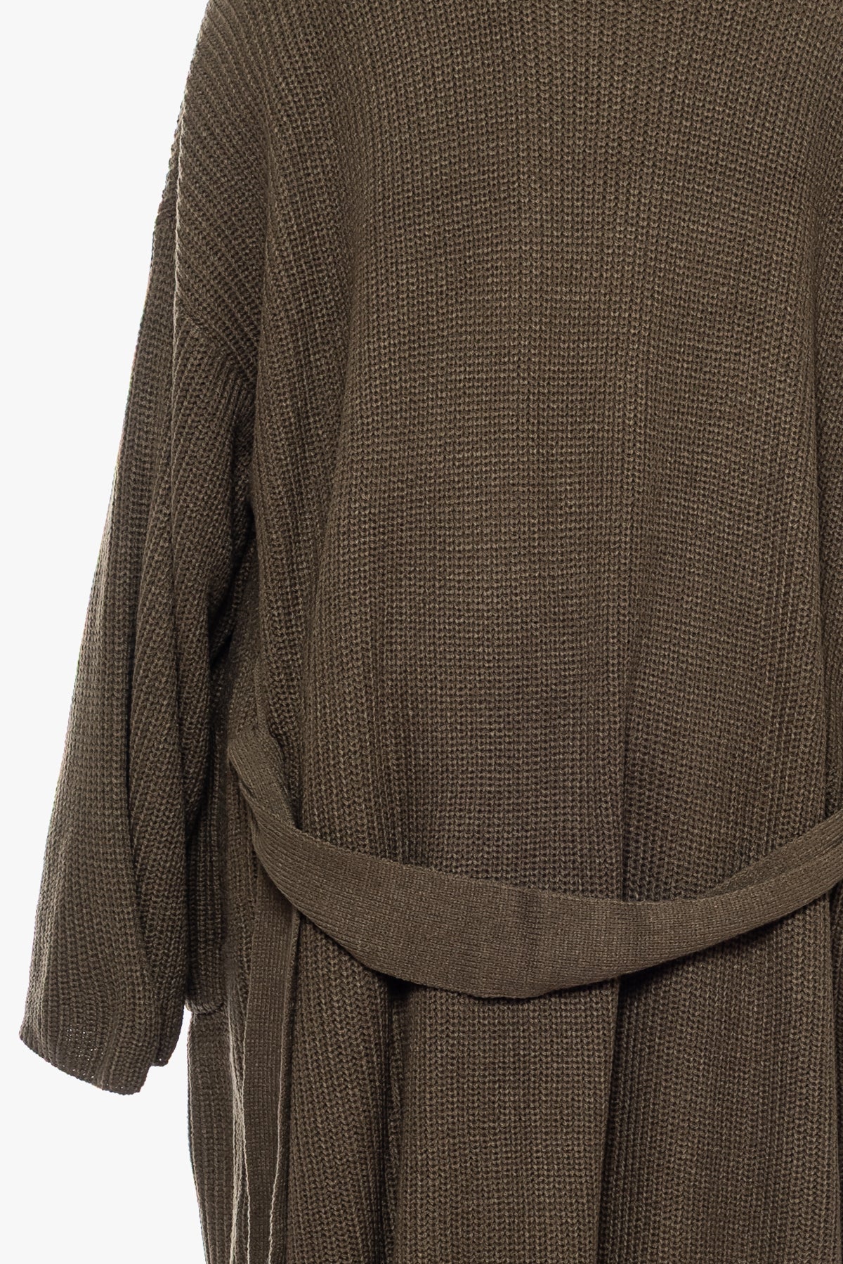 KACEY knitted long cardigan