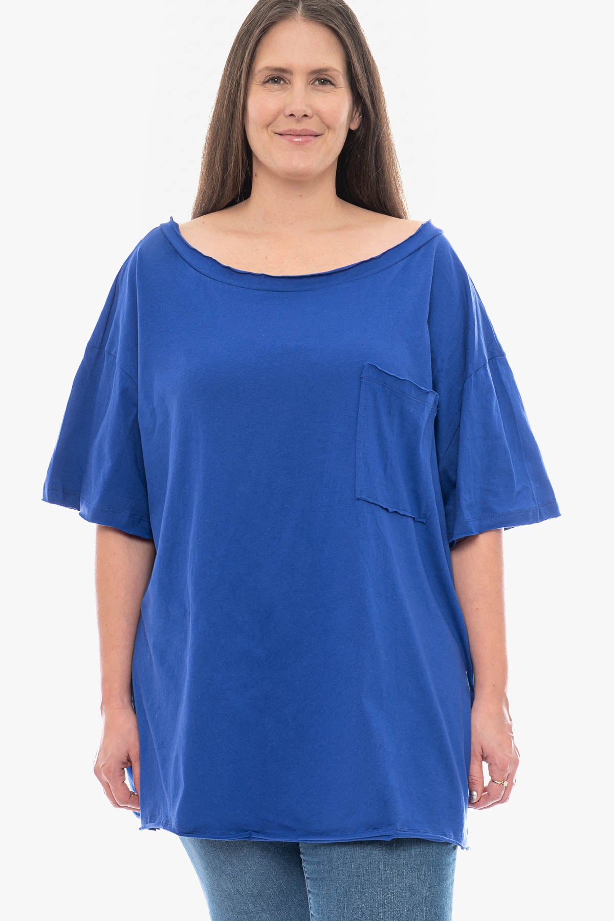 ASHLEY oversized cotton top