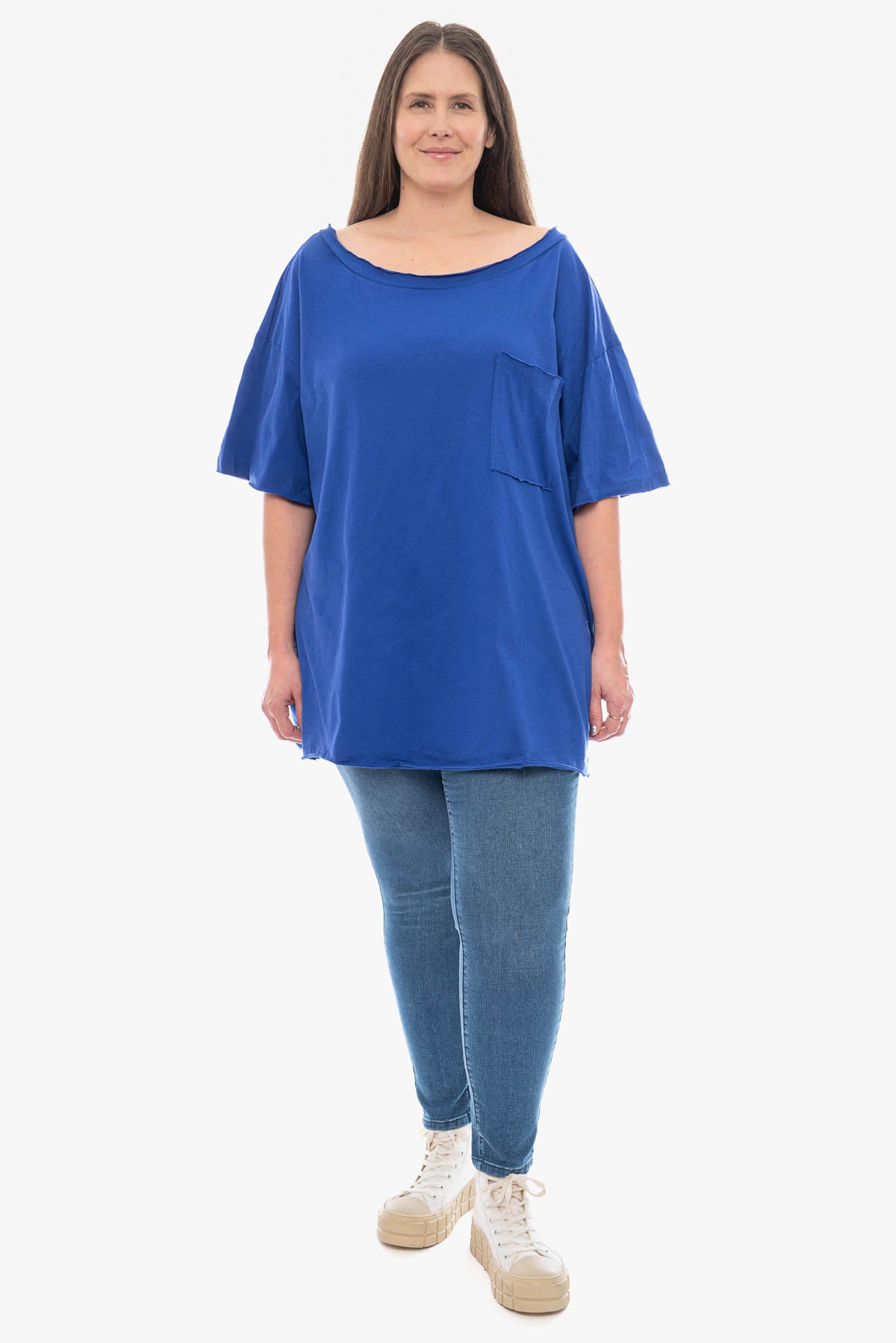 ASHLEY oversized cotton top
