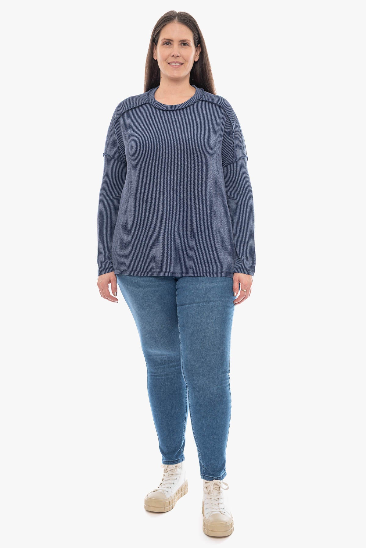 LEAH long-sleeve top
