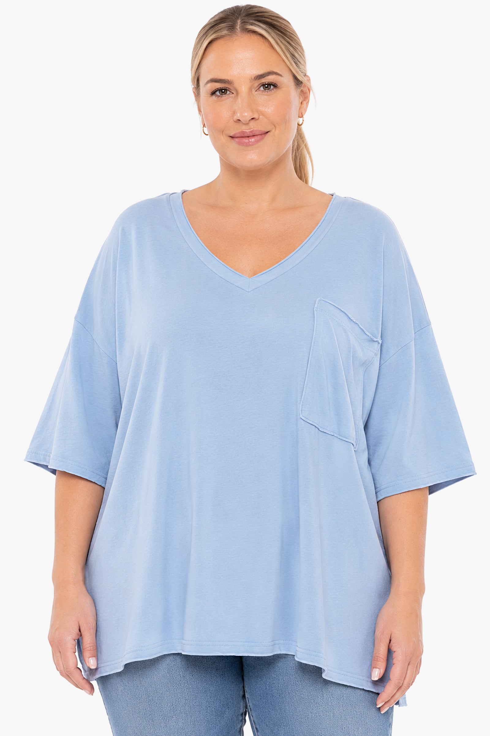 DAISY oversized cotton top