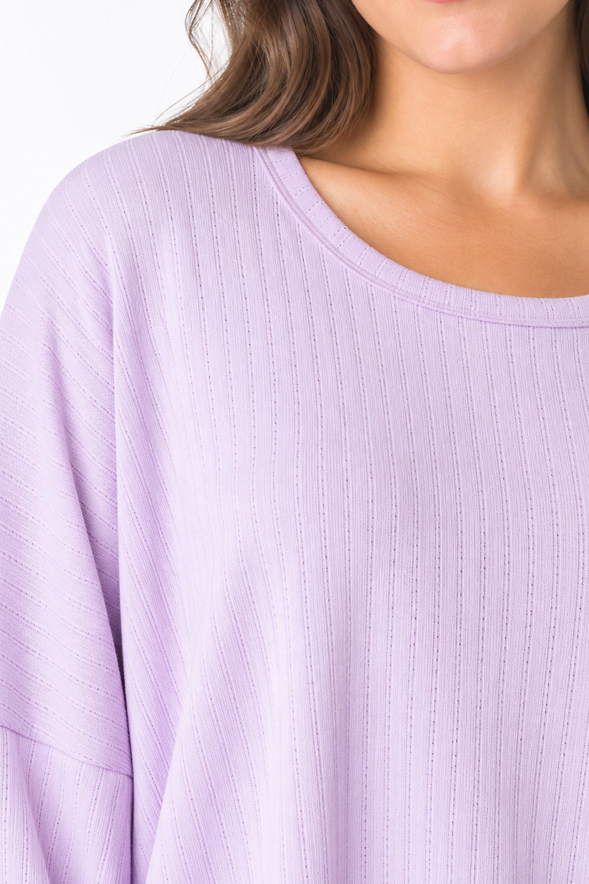 YASMIN ribbed shirt