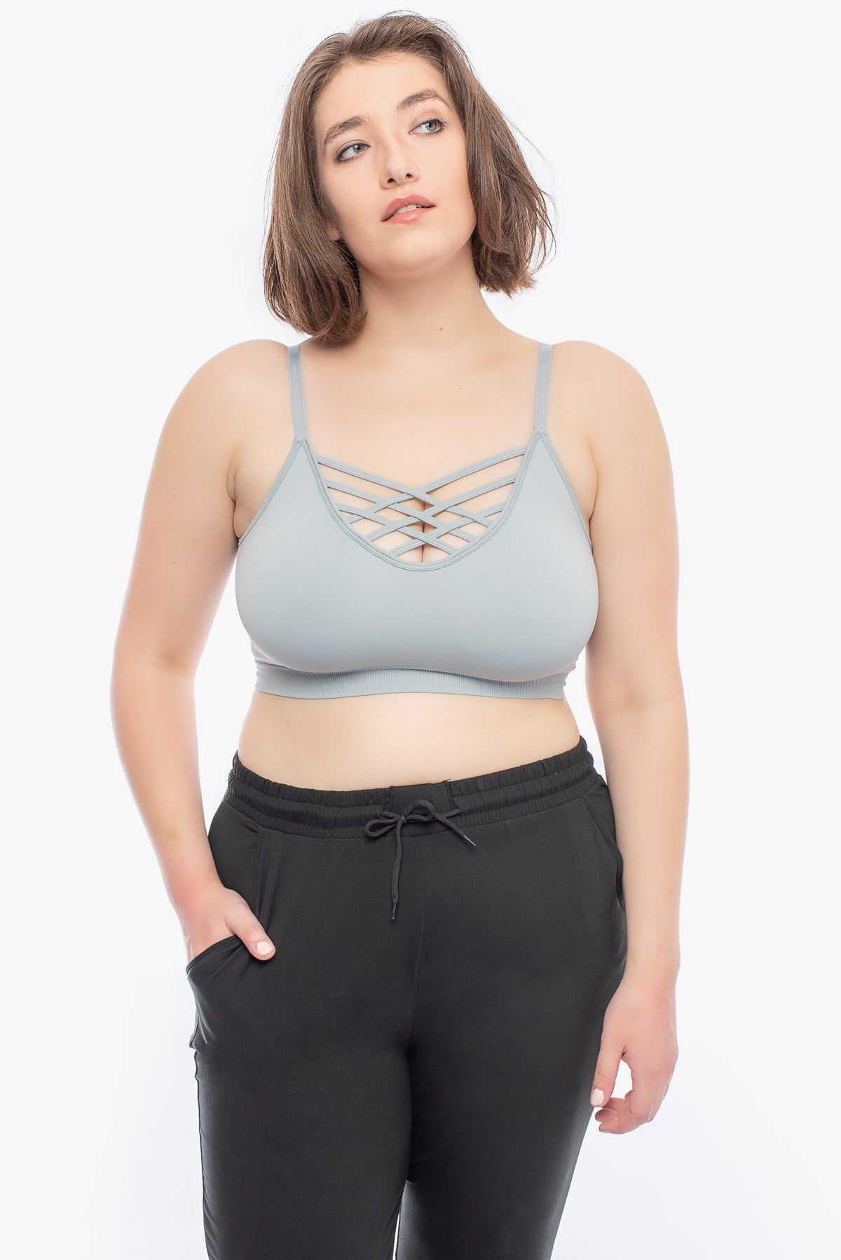 ALASKA pastel coloured bralette