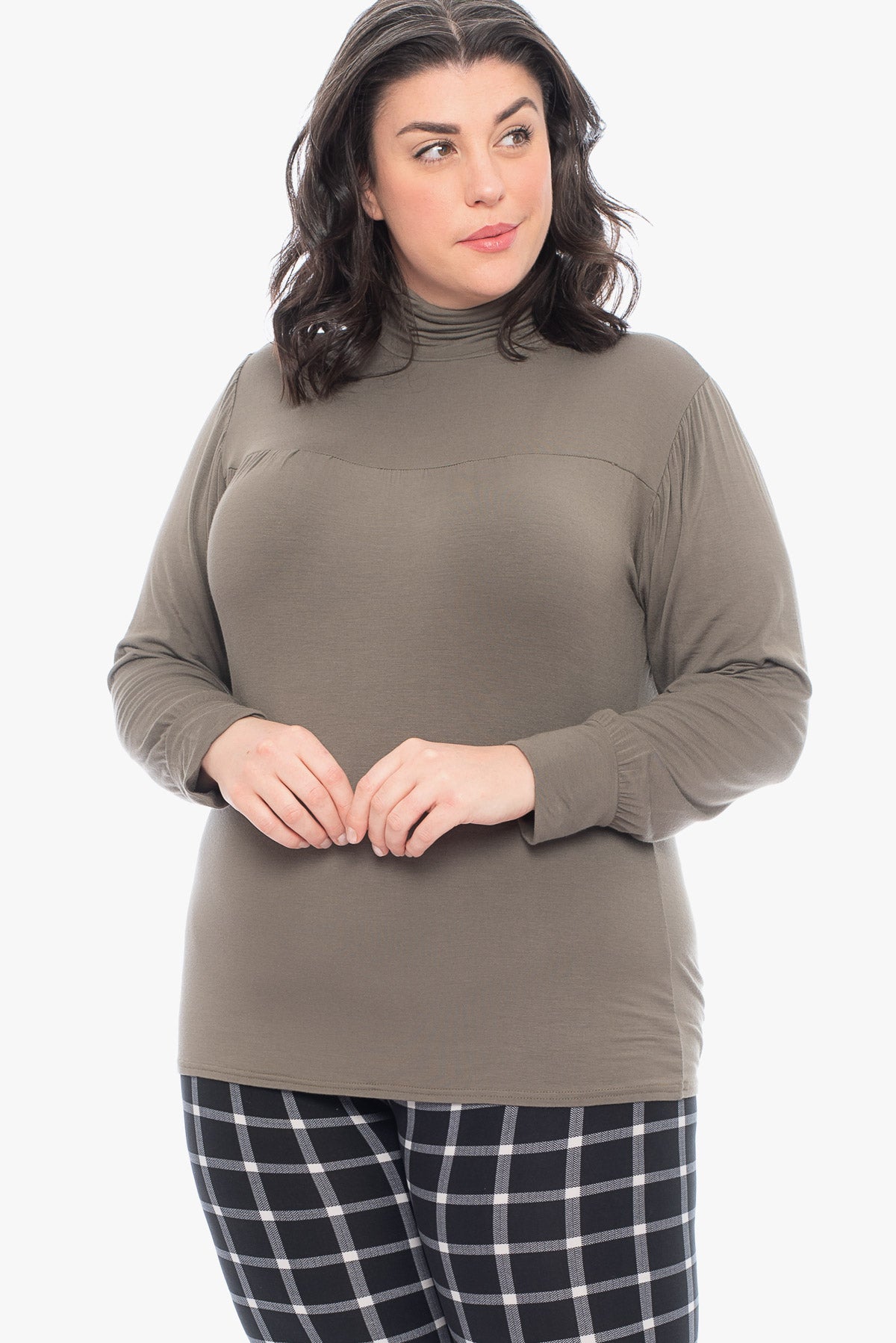EVE polo neck top
