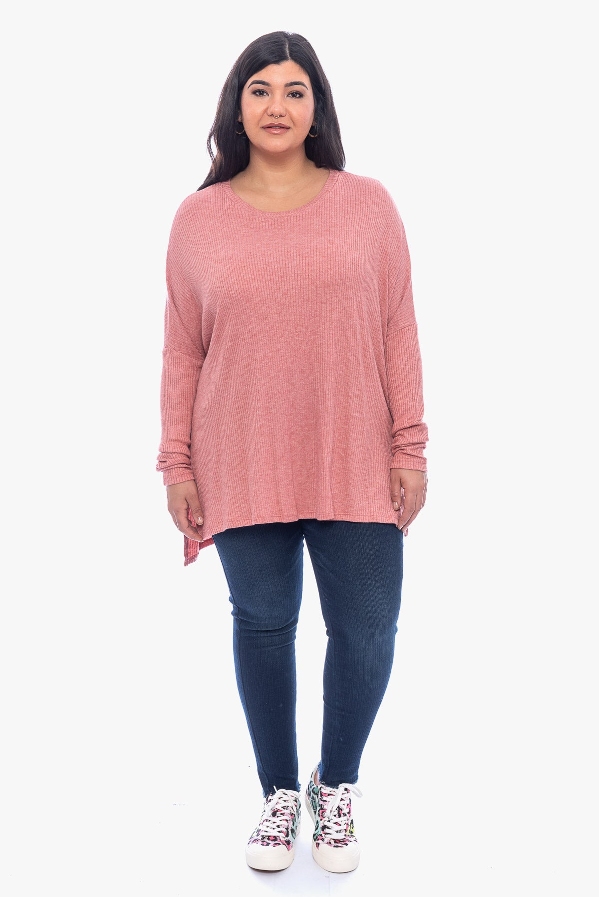 JUSTINE ribbed top
