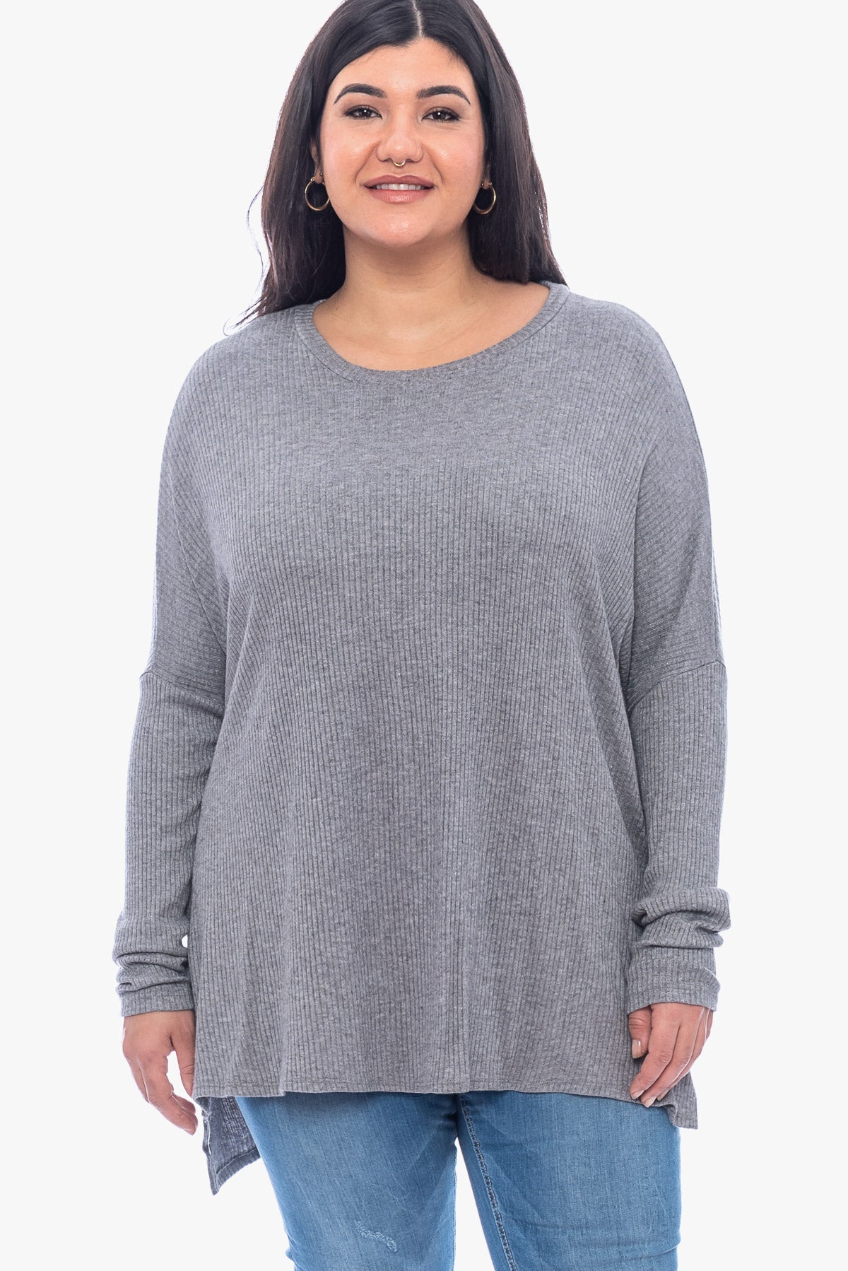 JUSTINE ribbed top