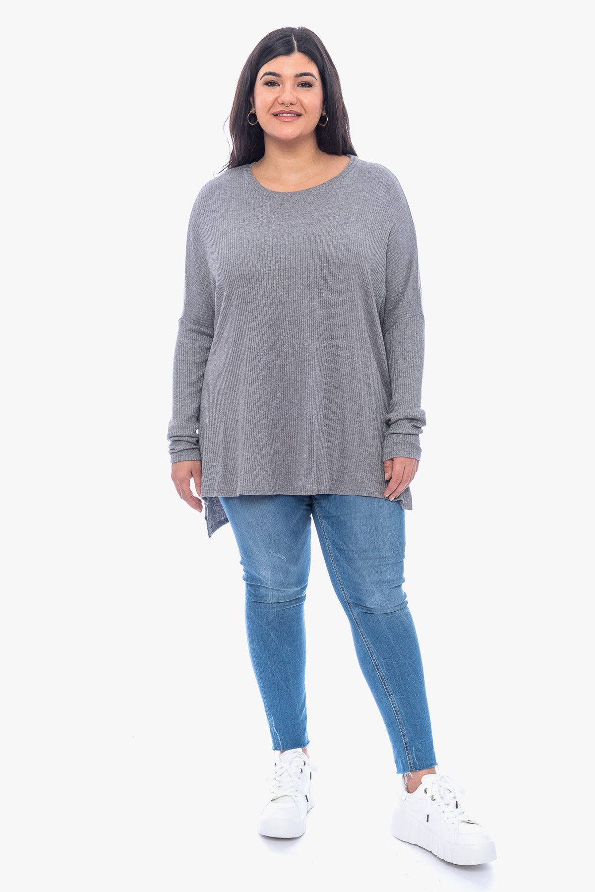 JUSTINE ribbed top