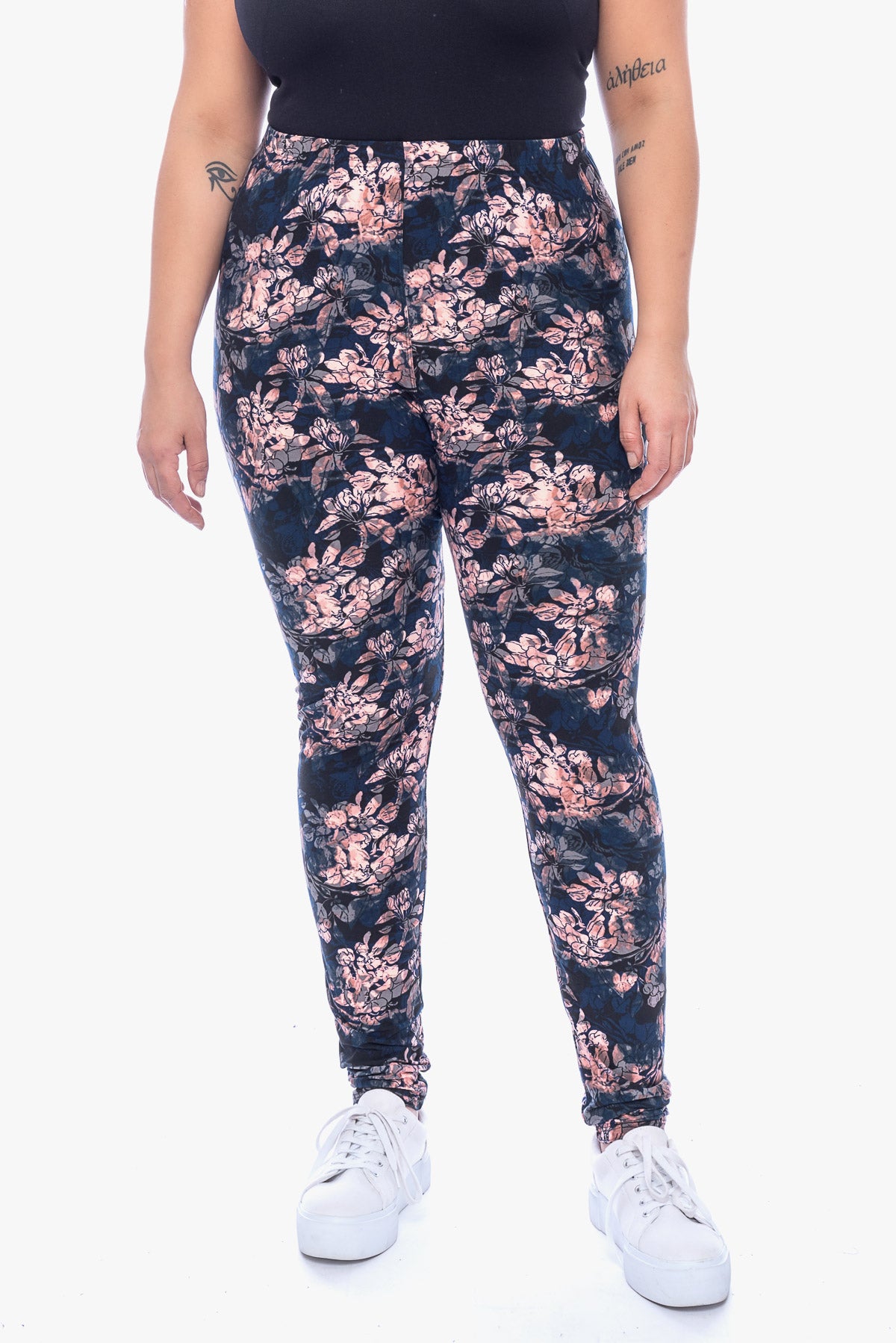 LILLY pink & blue leggings
