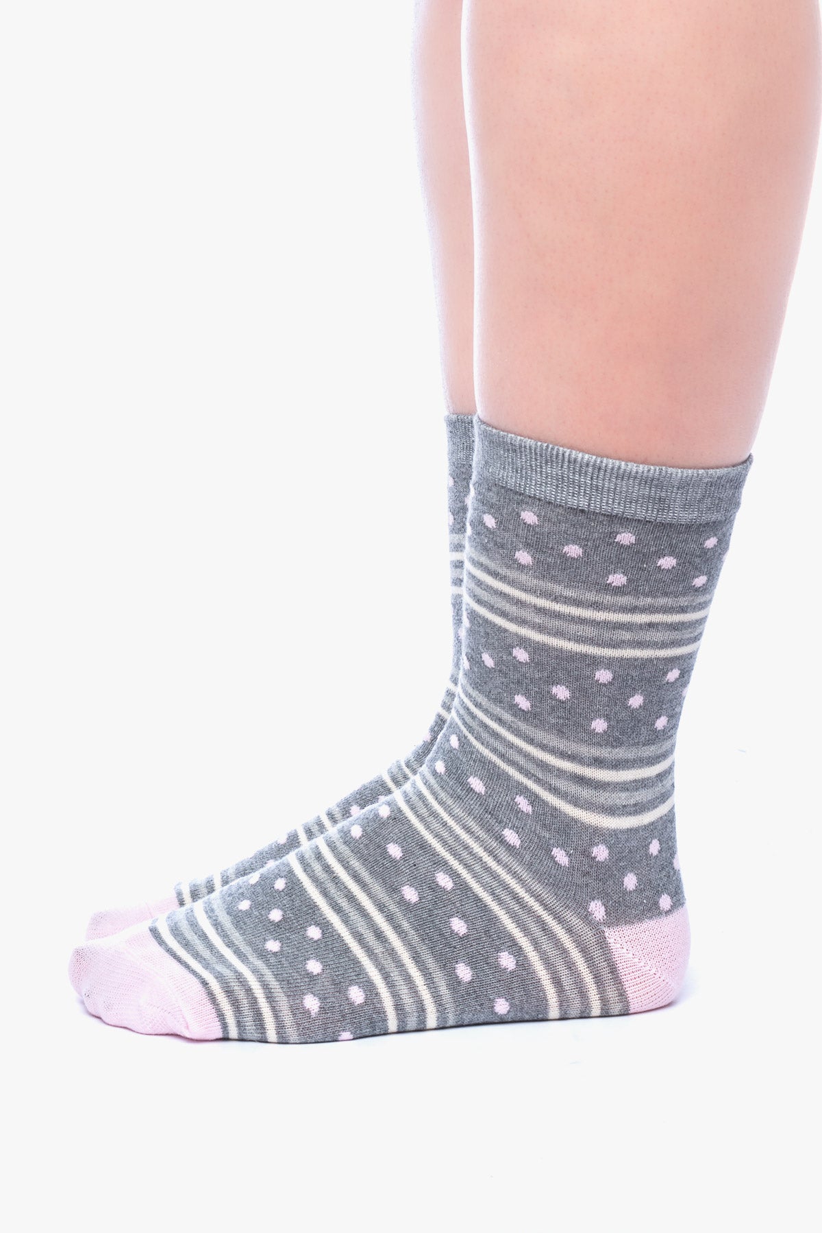 CAROLE 3 big dots socks