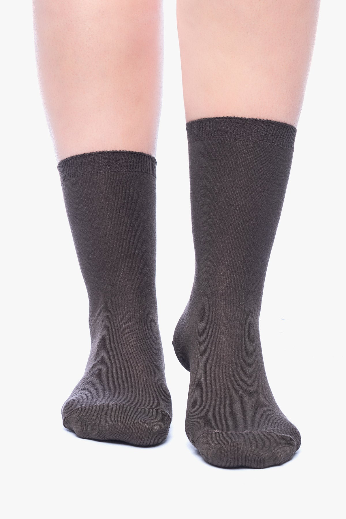 LORRAINE 3 pack brown socks