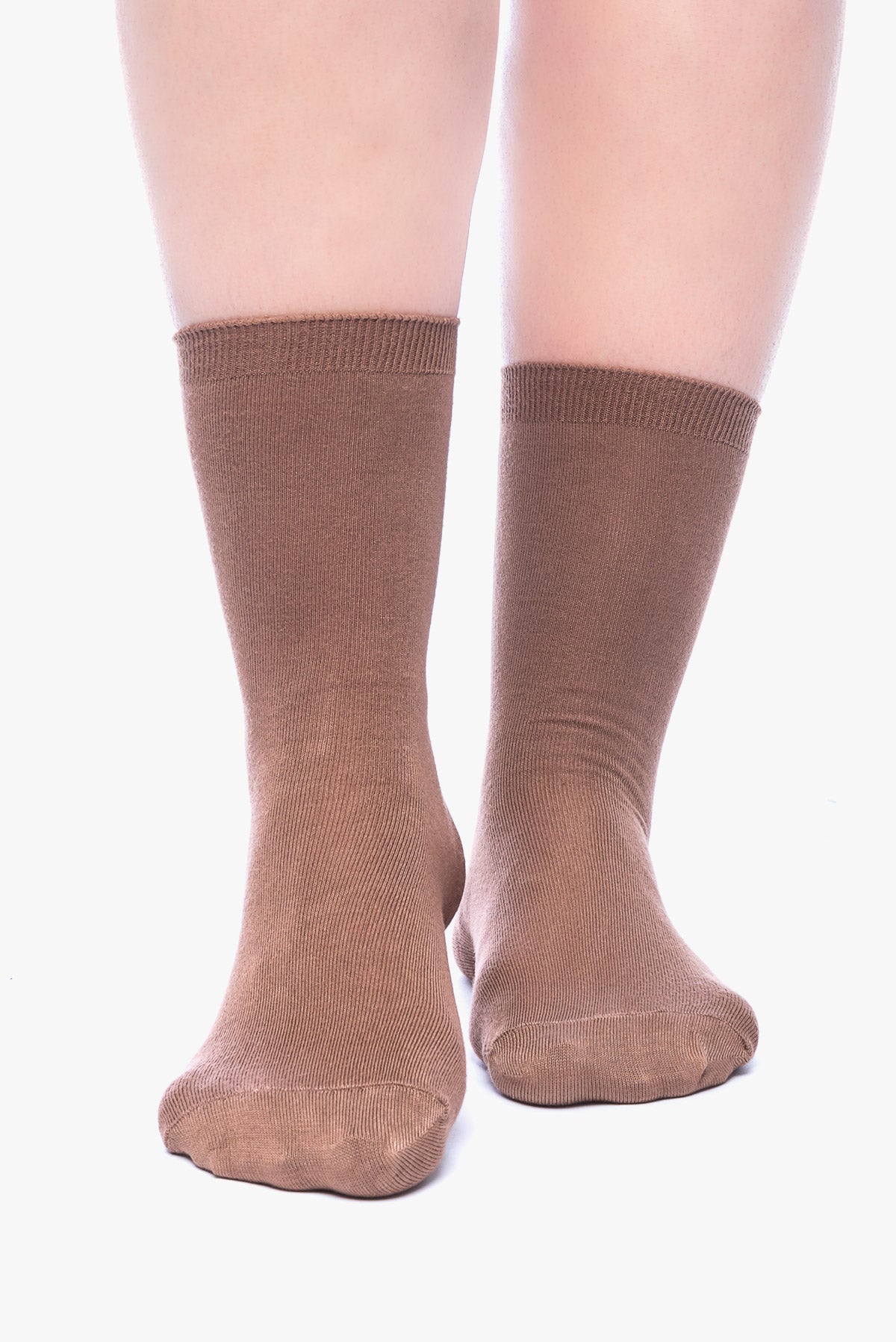 LORRAINE 3 pack brown socks