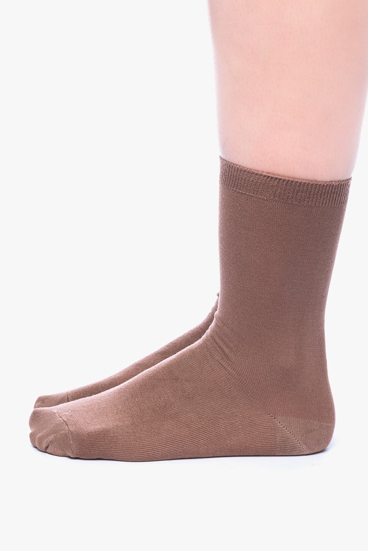 LORRAINE 3 pack brown socks