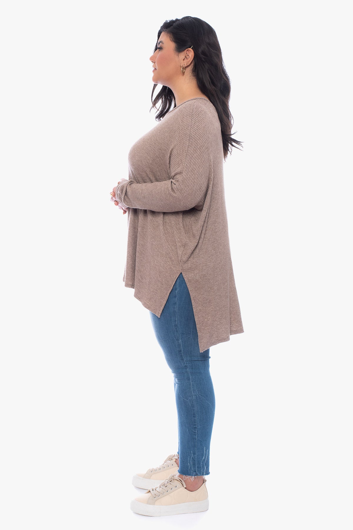 JUSTINE ribbed top