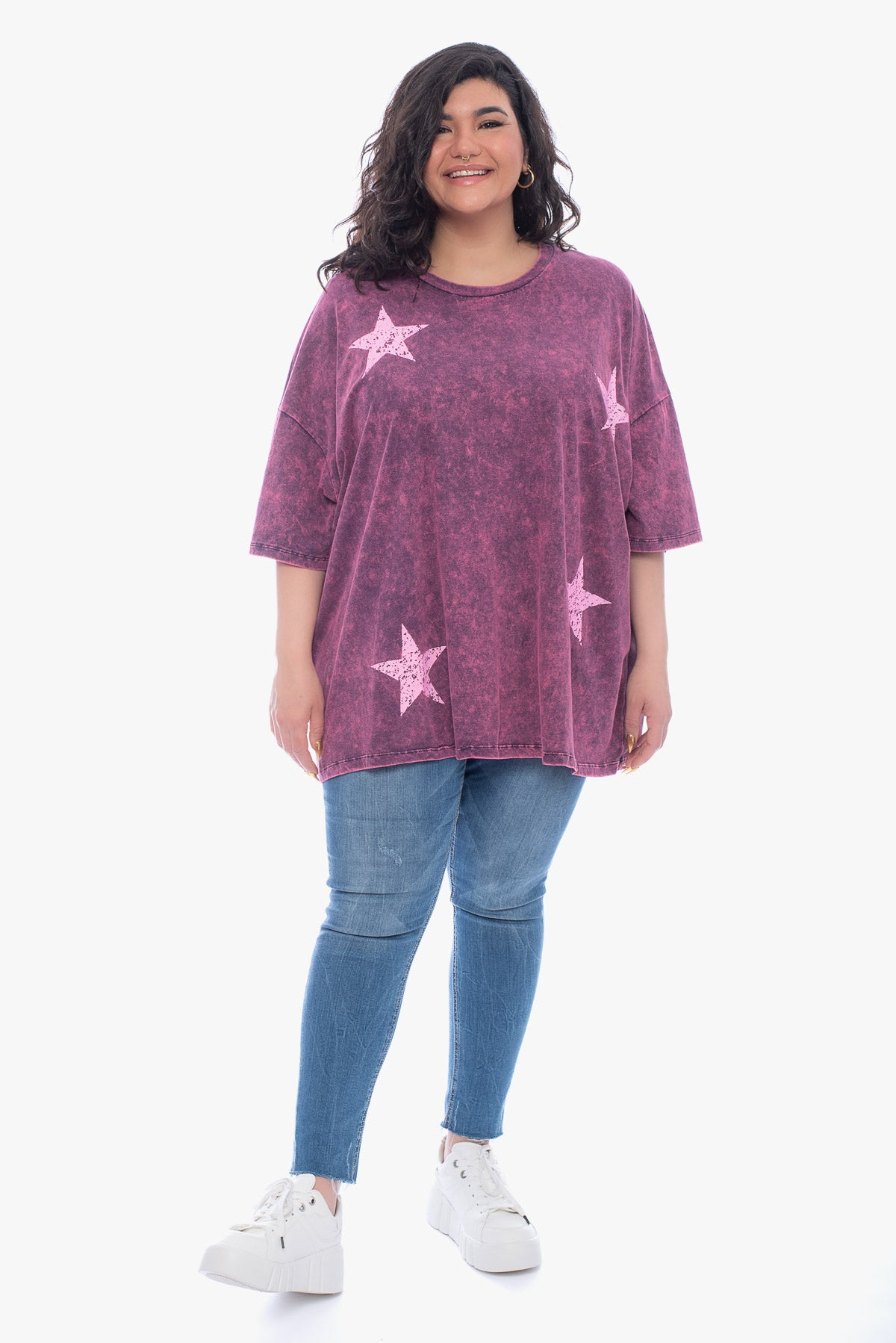 CODY washed oversized top