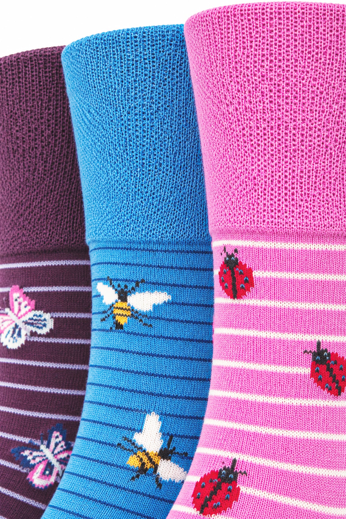 LUCY Gentle Grip garden socks (3 pack)