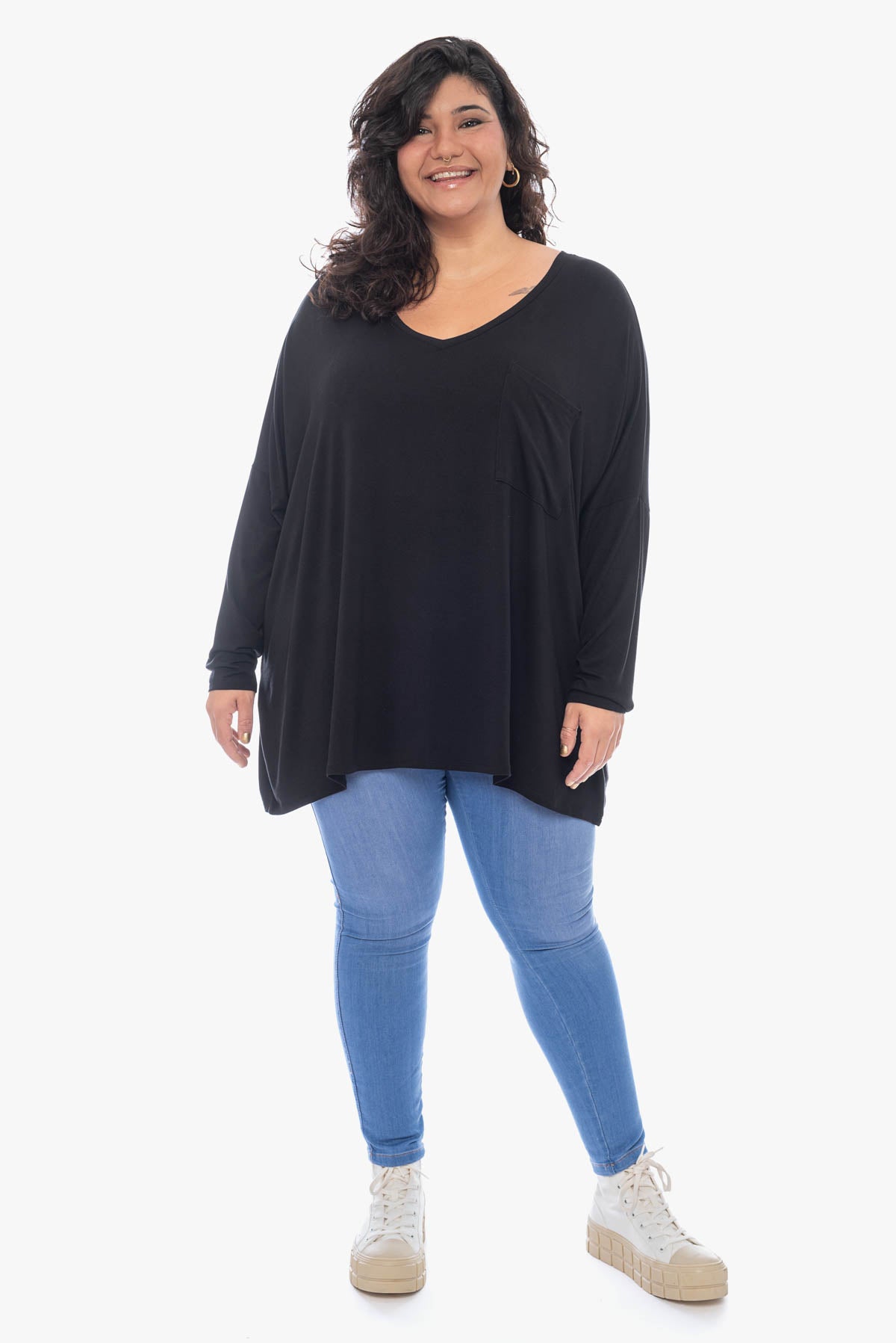 SHAWN V oversized top