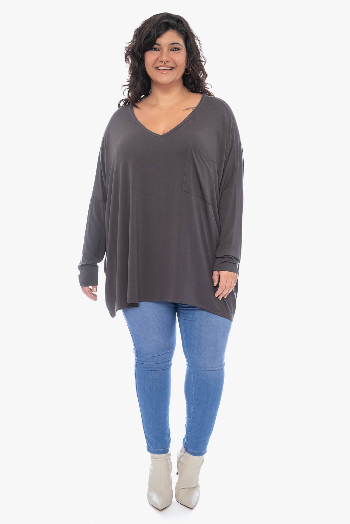 SHAWN V oversized top