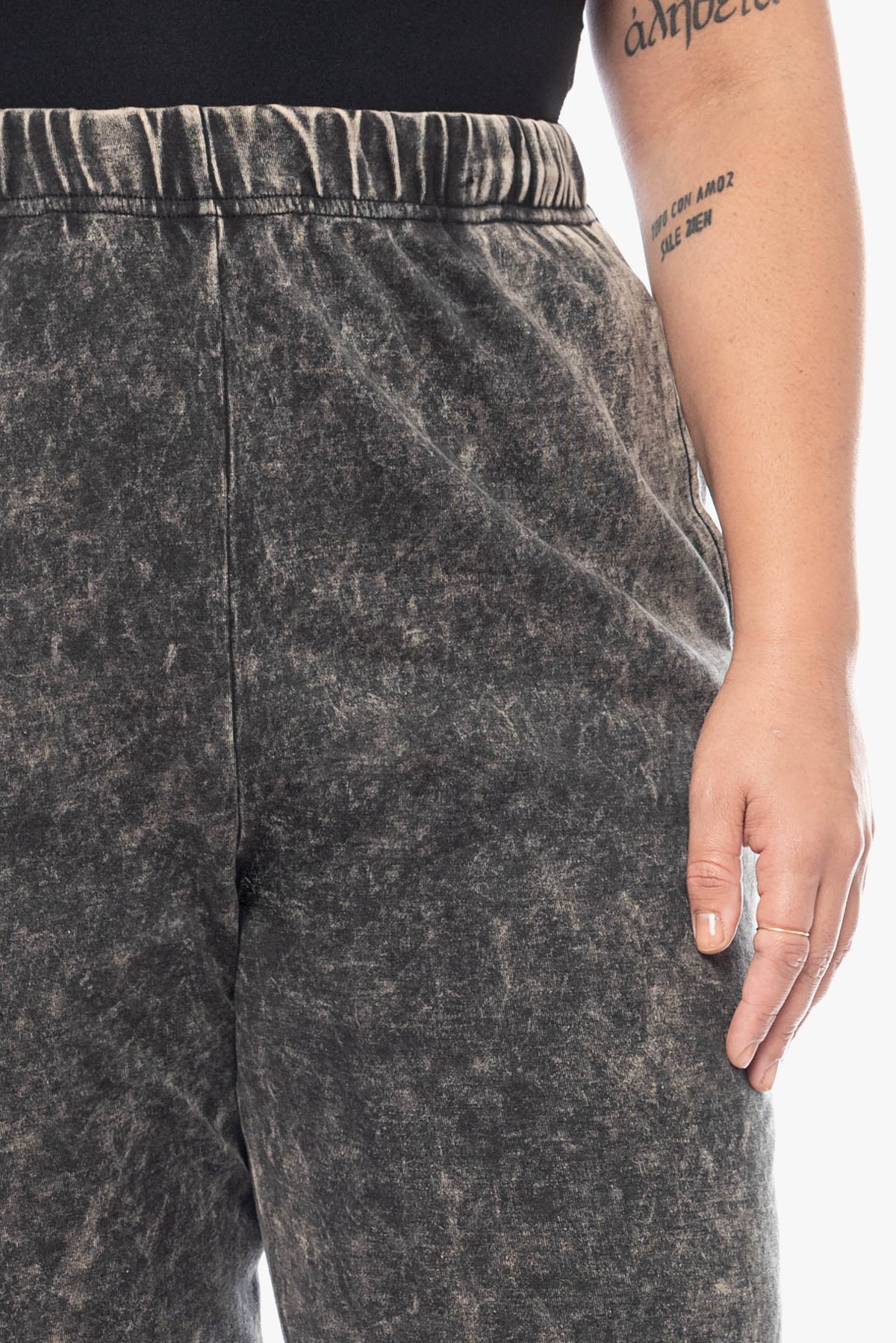 WHITNEY acid-washed joggers