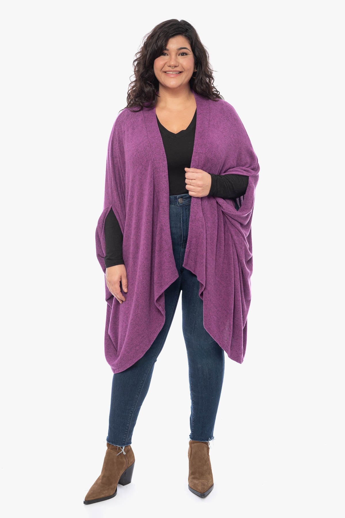 CORINA oversized cozy cardigan