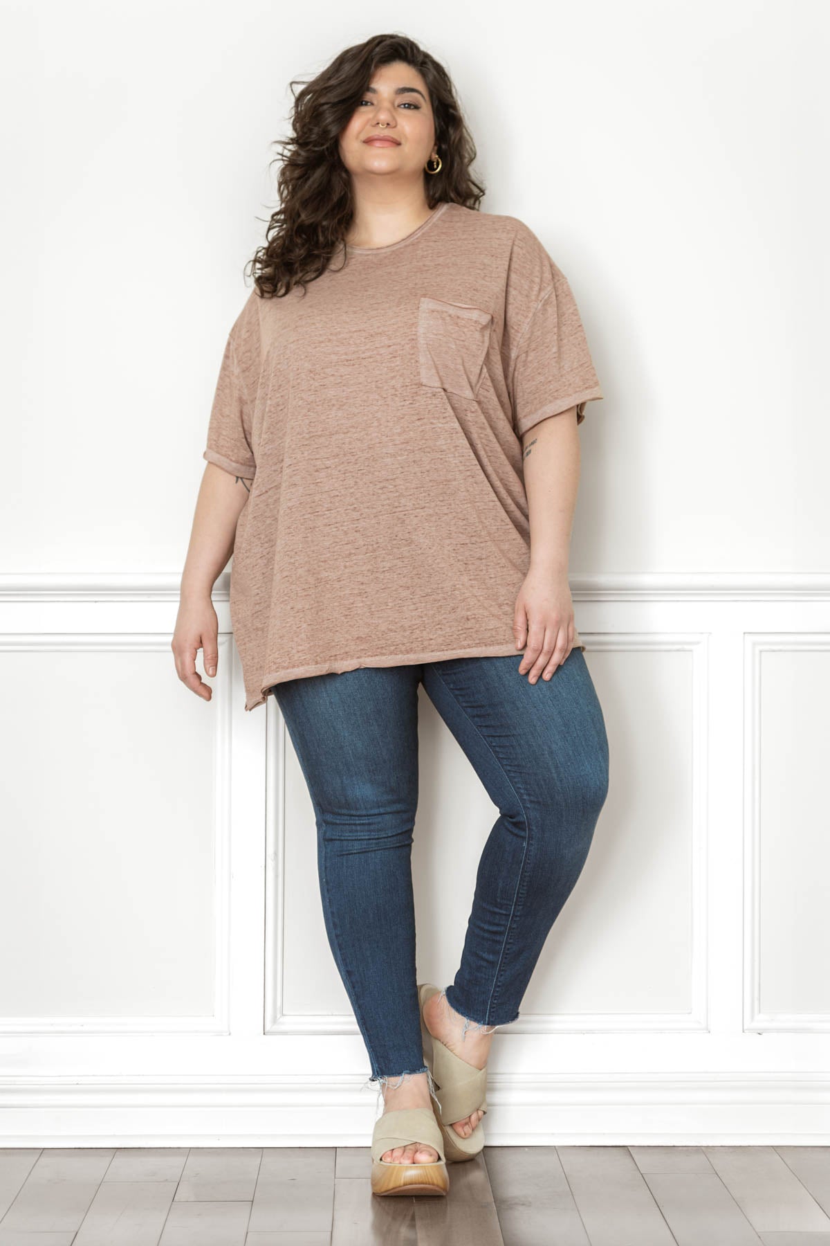 JENNA burnout shirt