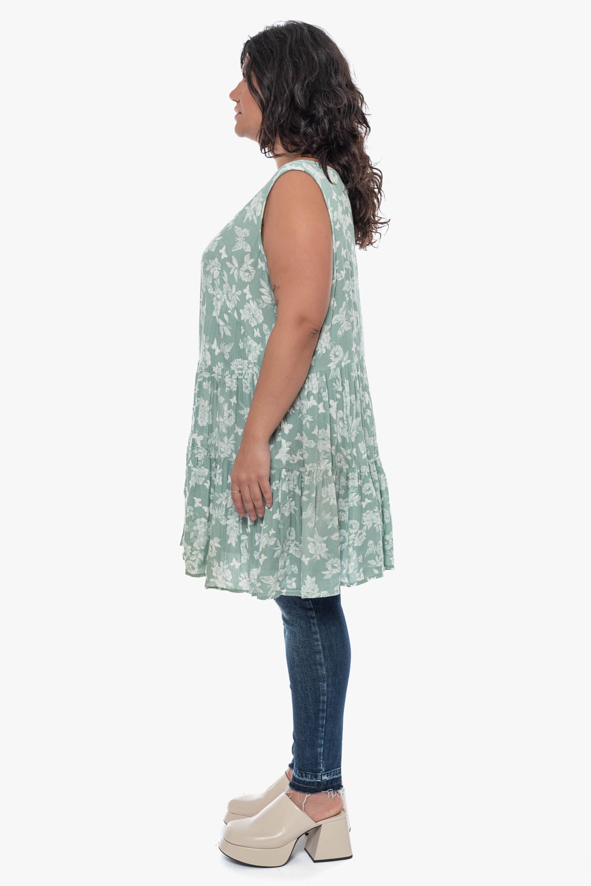 JANIS printed tank-top