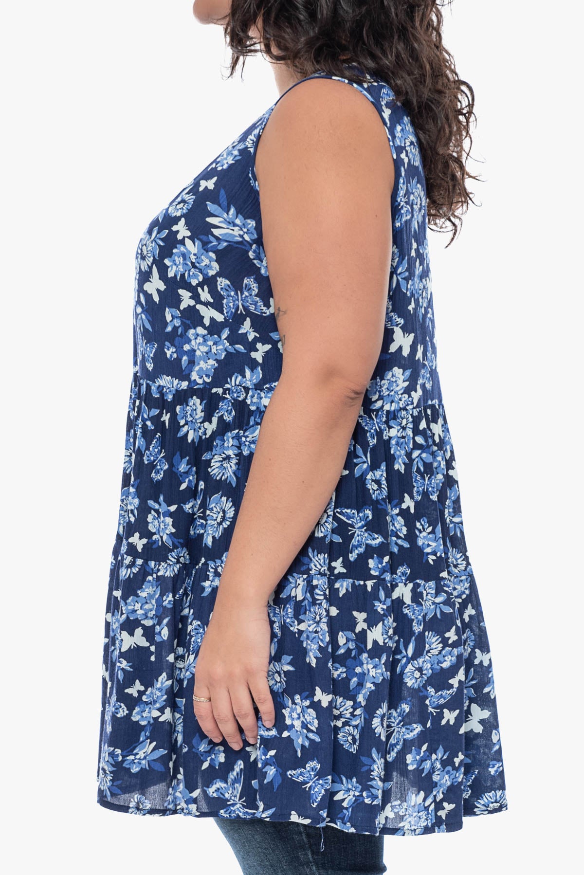 JANIS printed tank-top