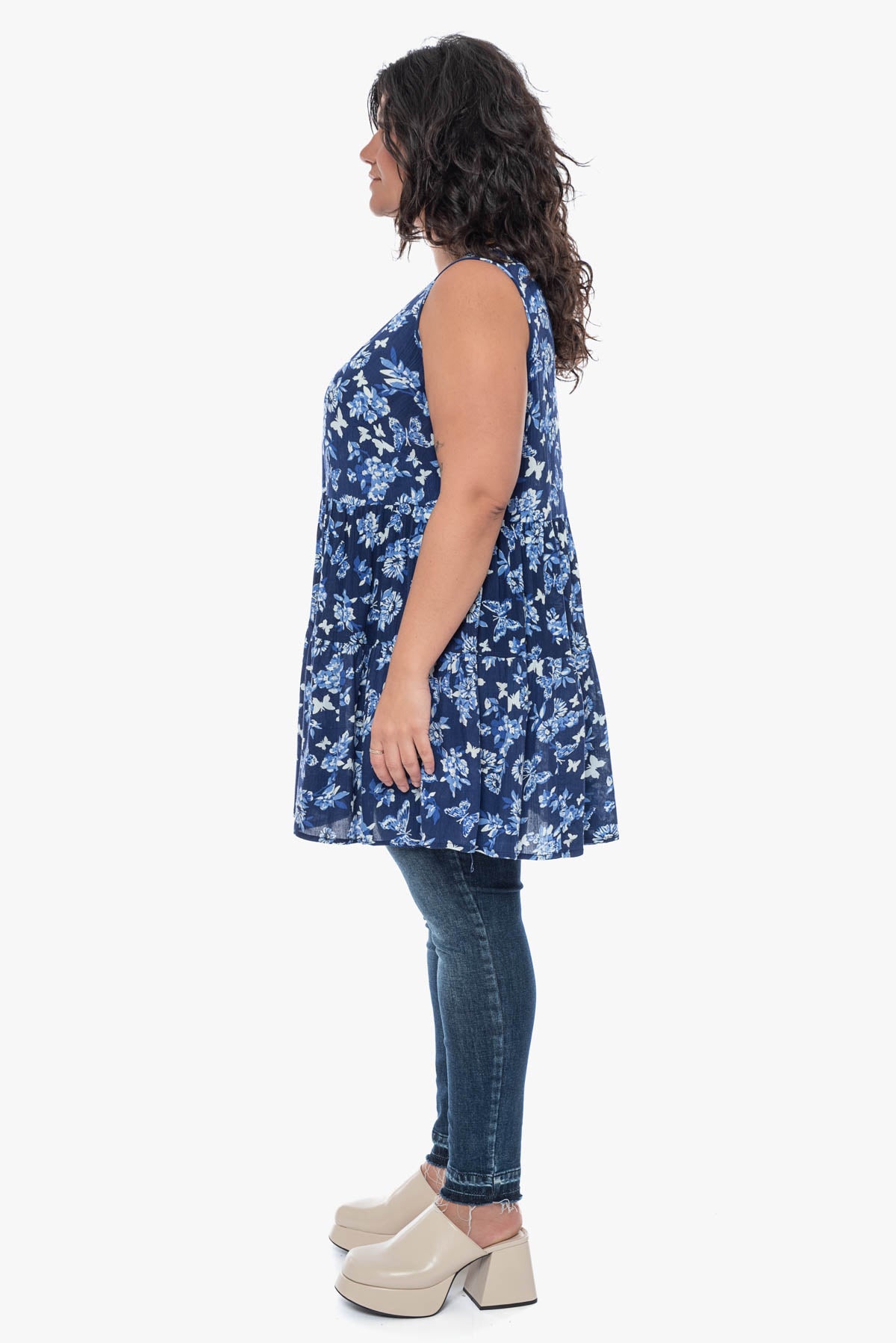 JANIS printed tank-top