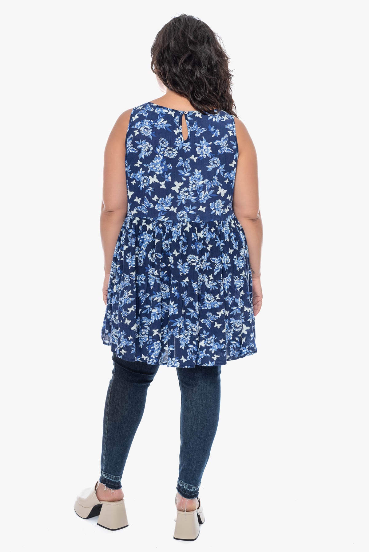JANIS printed tank-top
