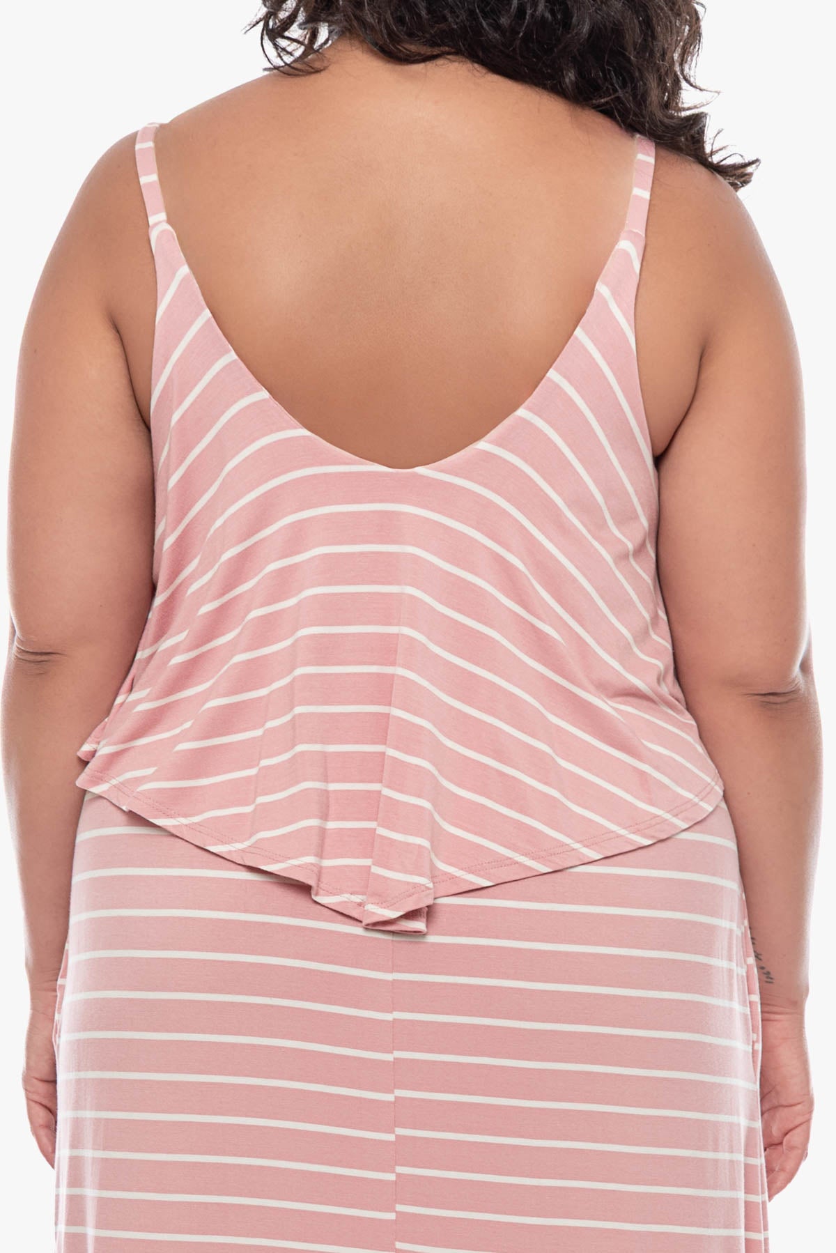 JOLENE striped maxi dress