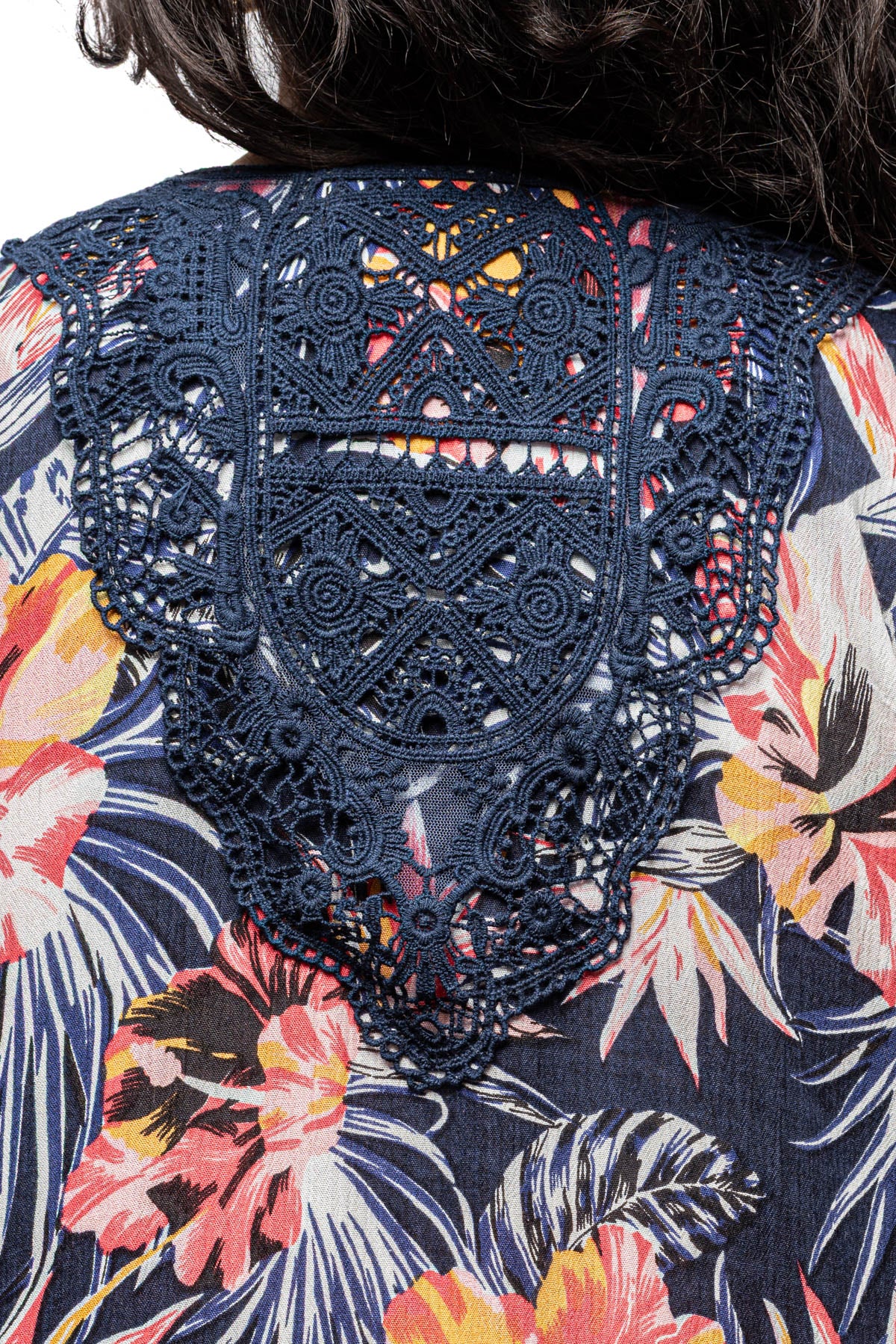 NATALIE lace back kimono