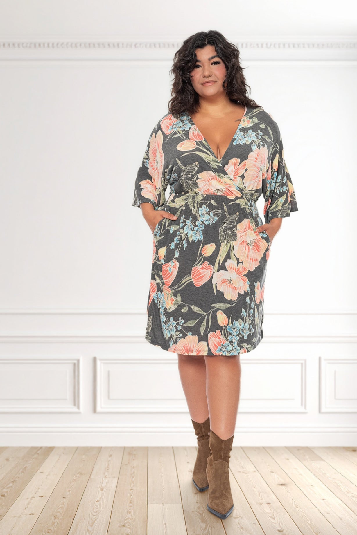 HANNAH wrap dress