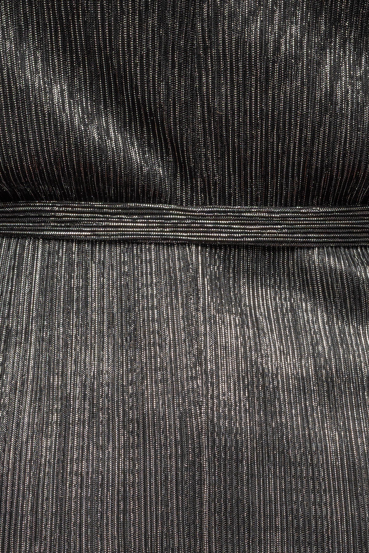 JESSICA metallic plisse dress