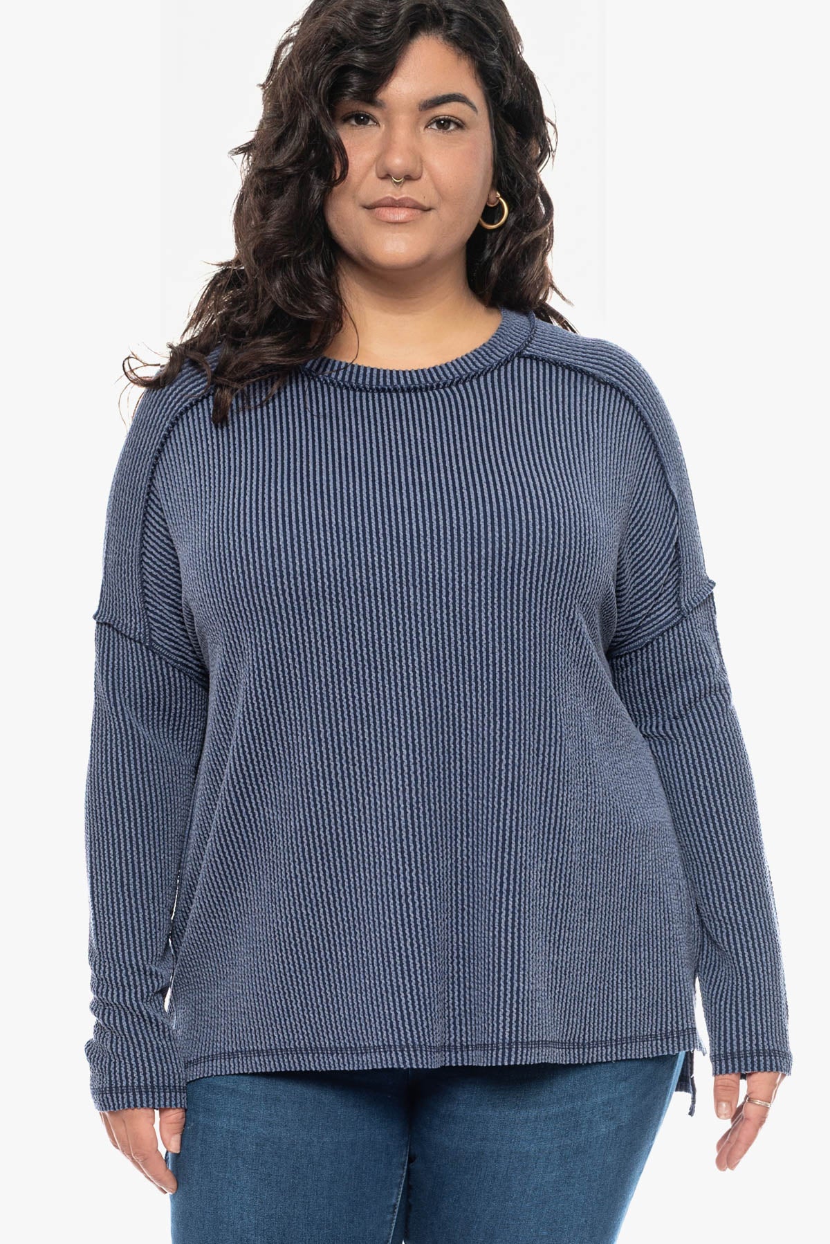 LEAH long-sleeve top