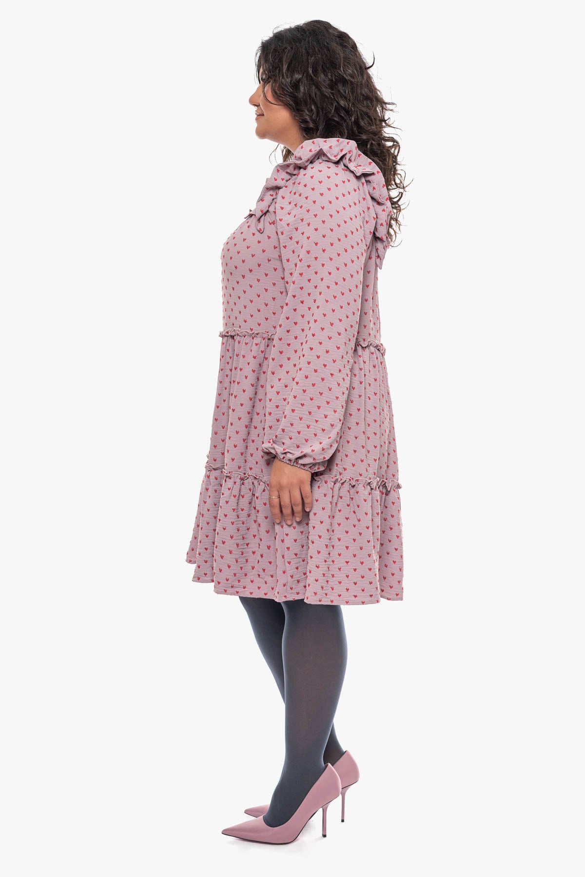ALINA tiered dress