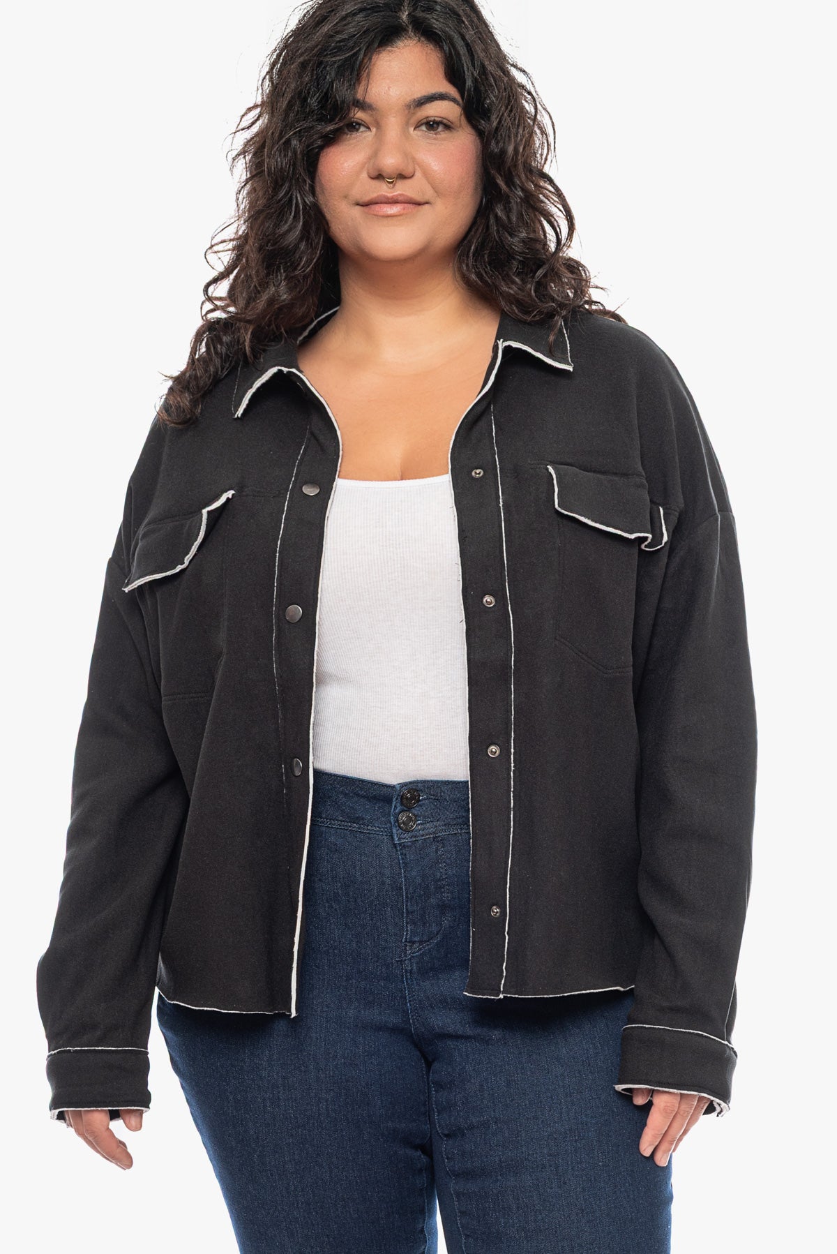 TAYA snap-button jacket