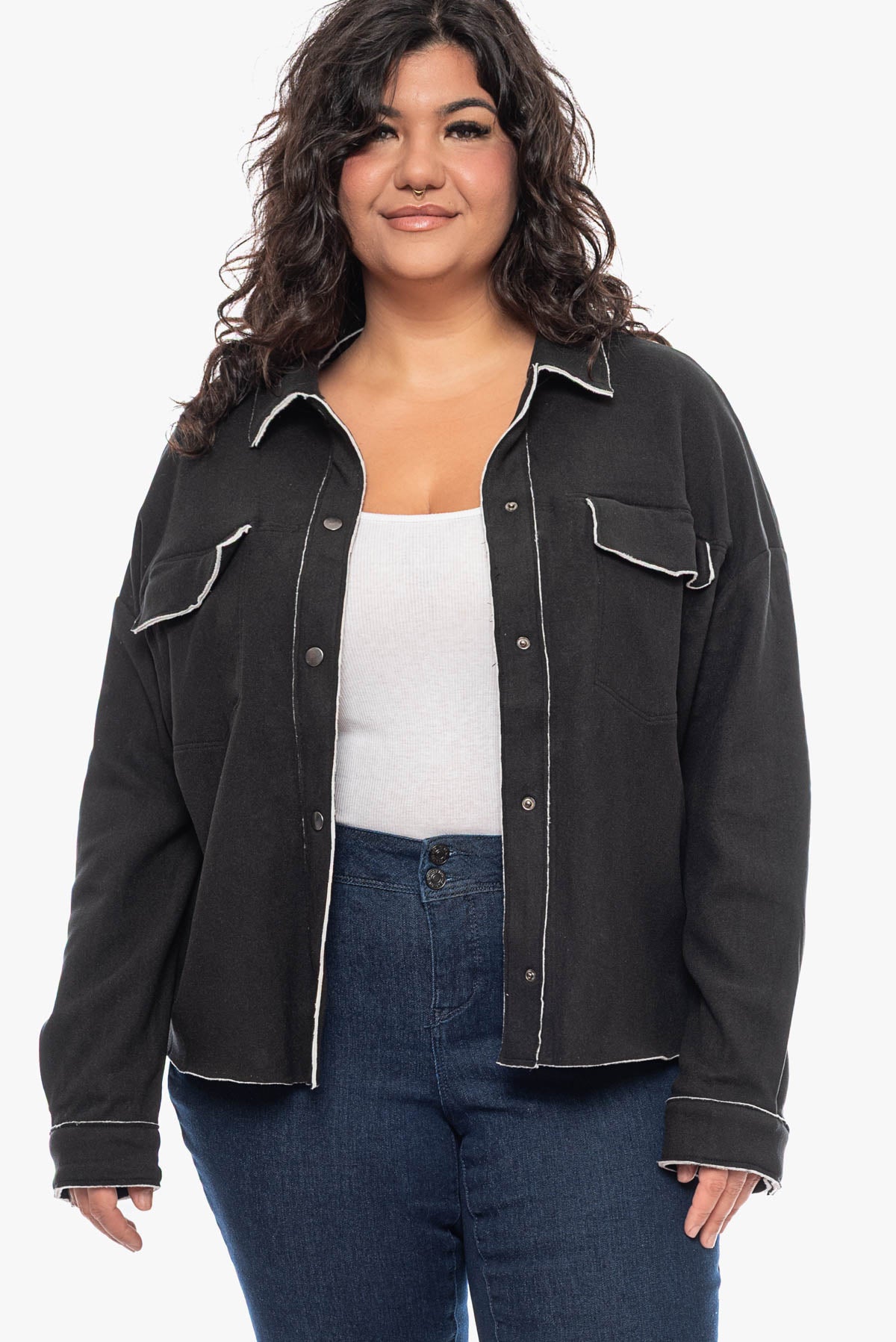 TAYA snap-button jacket